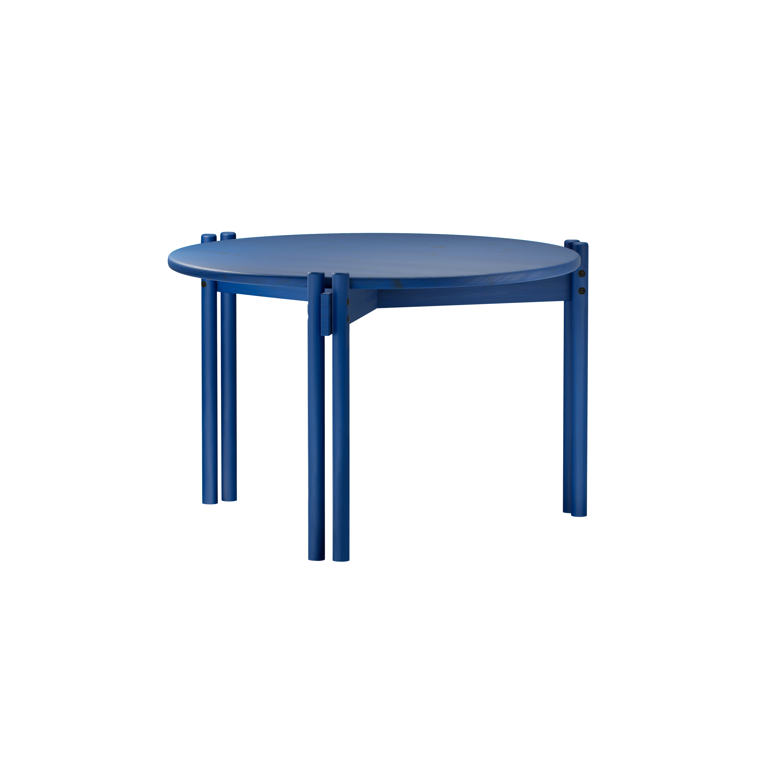 TABLE À BATONS HAUT COBALT BLEU