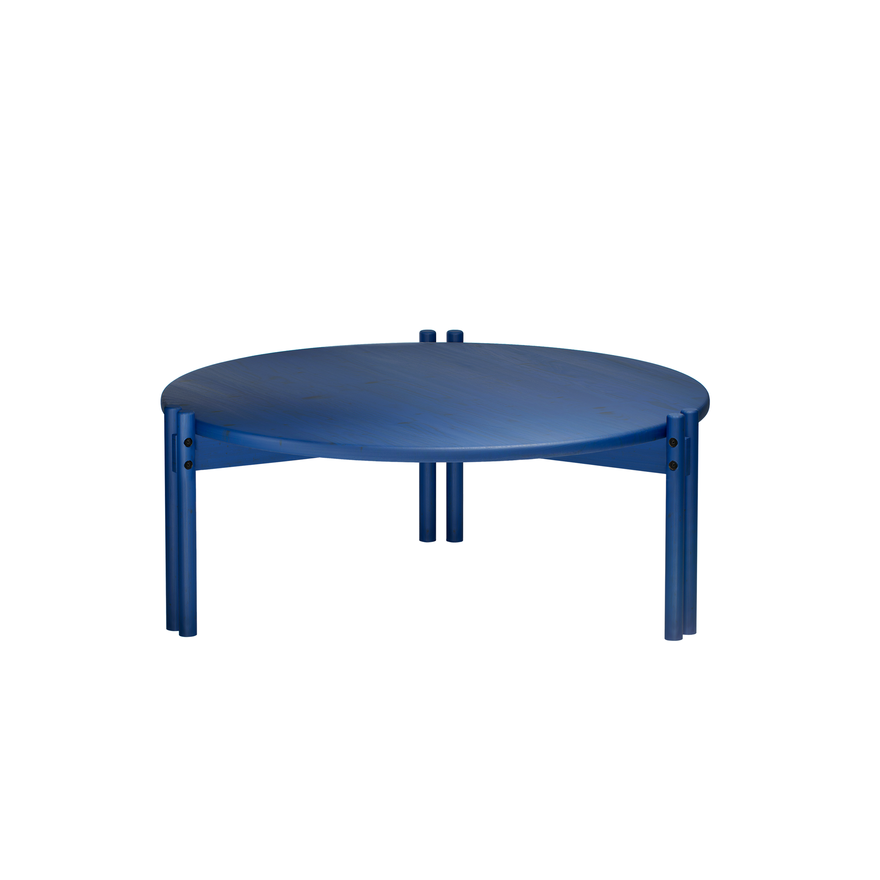 TABLE BASSE STICKS COBALT BLEU
