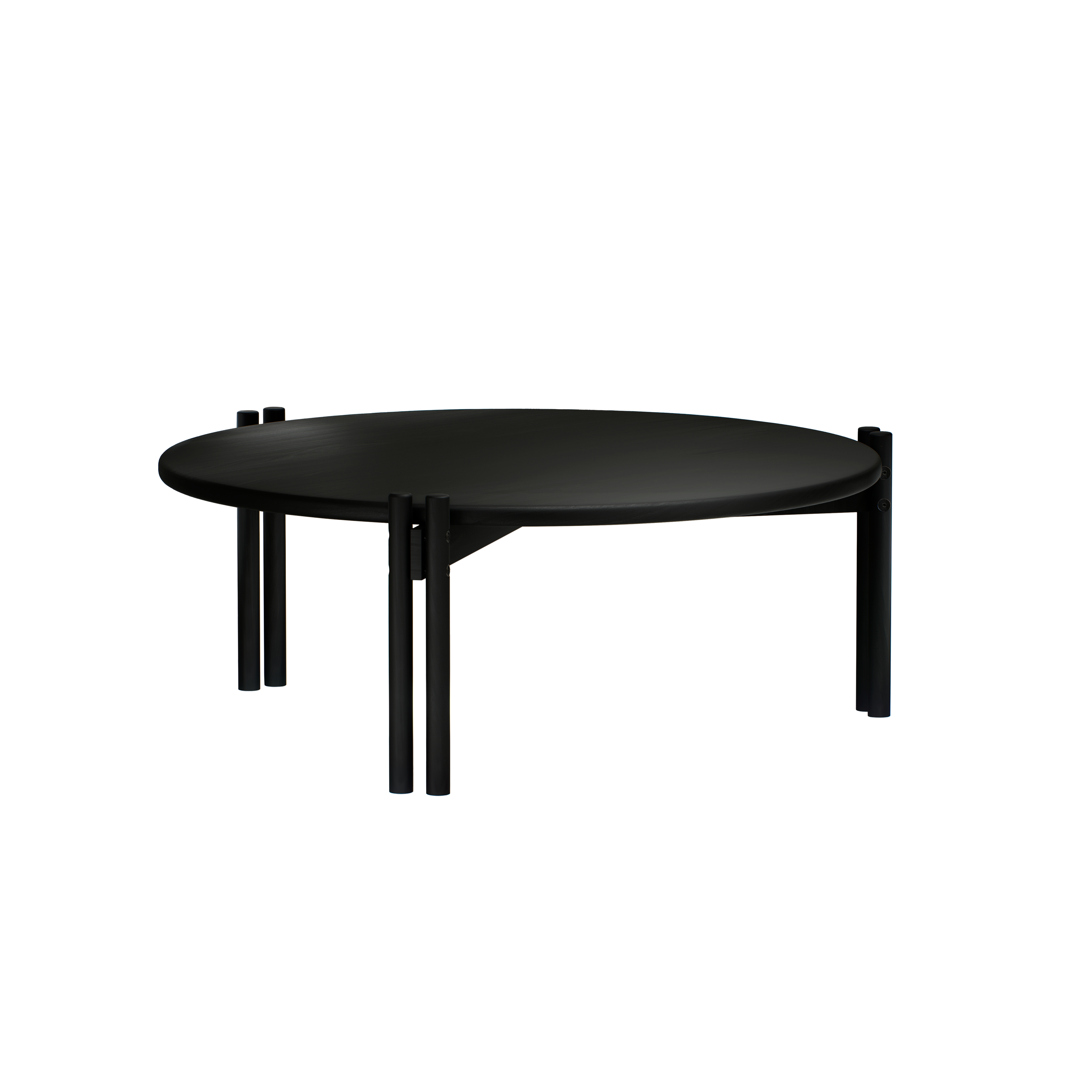 TABLE STICKS BASSE NOIR NUIT