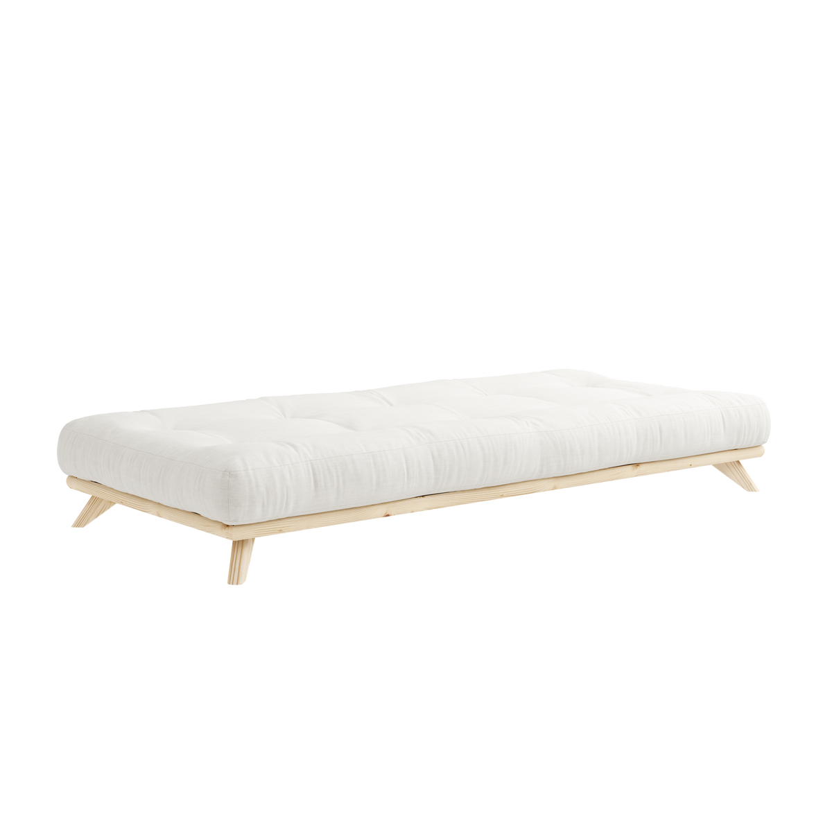 SENZA BED CLEAR LACQUERED 90 X 200