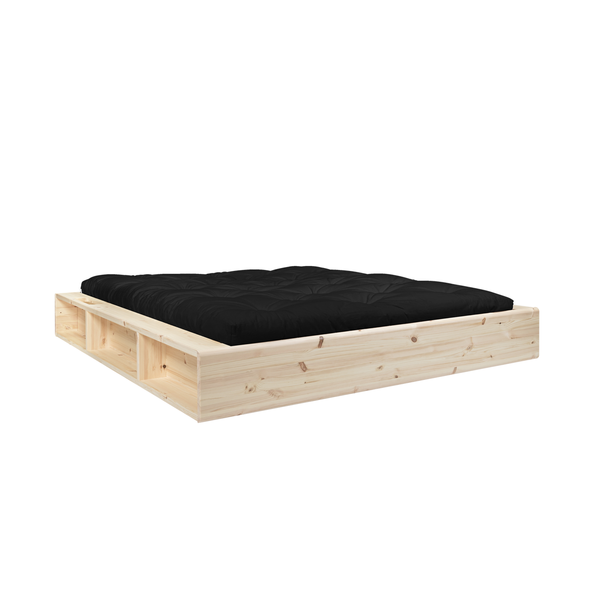 ZIGGY BED CLEAR LACQUERED 160 X 200