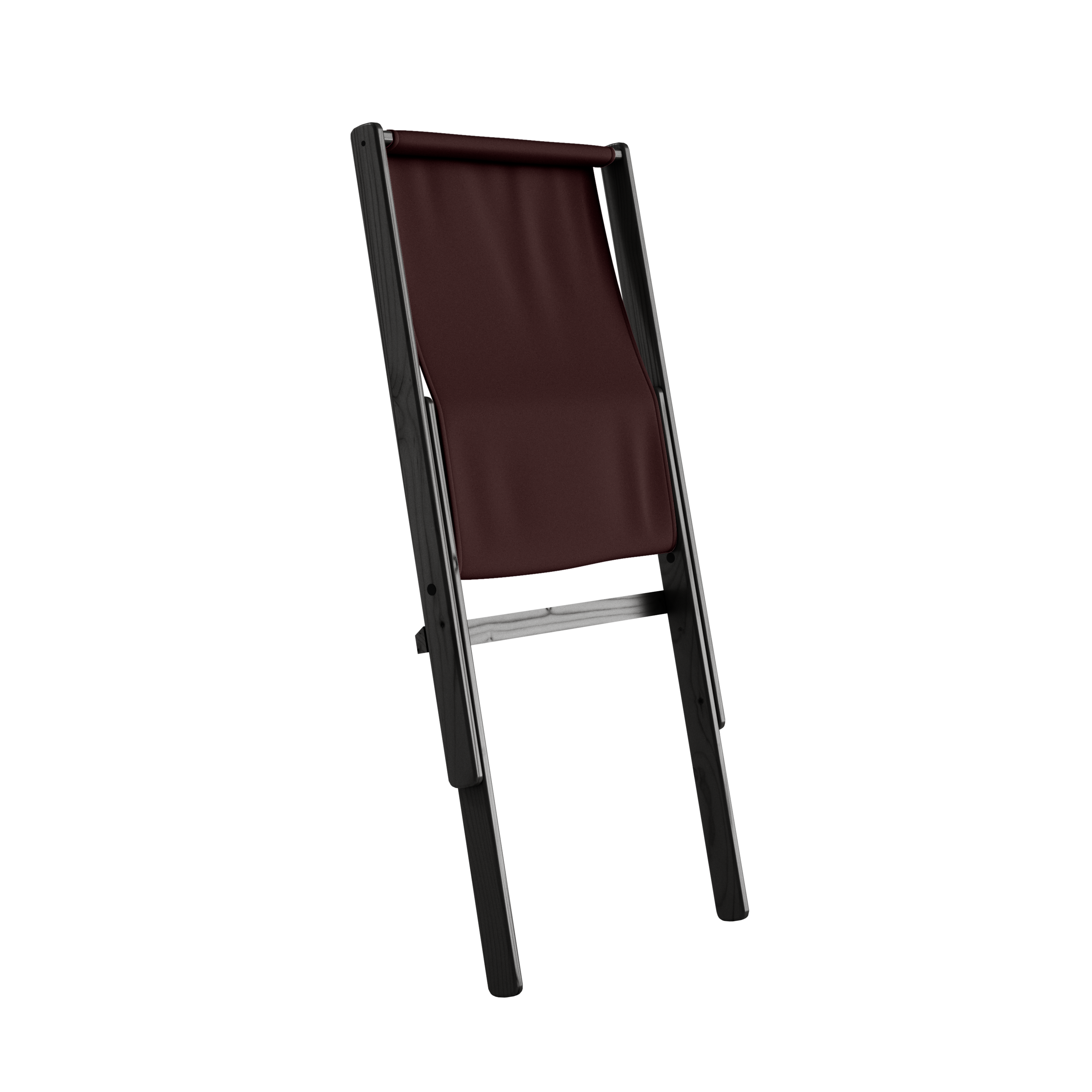 BOOGIE NOIR LAQUÉ HÊTRE AVEC MATELAS BOOGIE MARRON