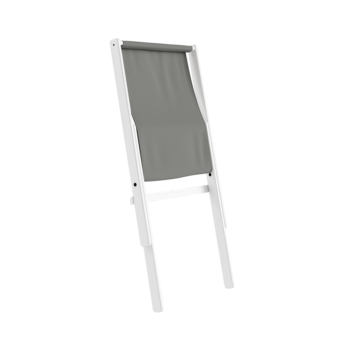 BOOGIE BLANC LAQUÉ HÊTRE AVEC MATELAS BOOGIE GRIS