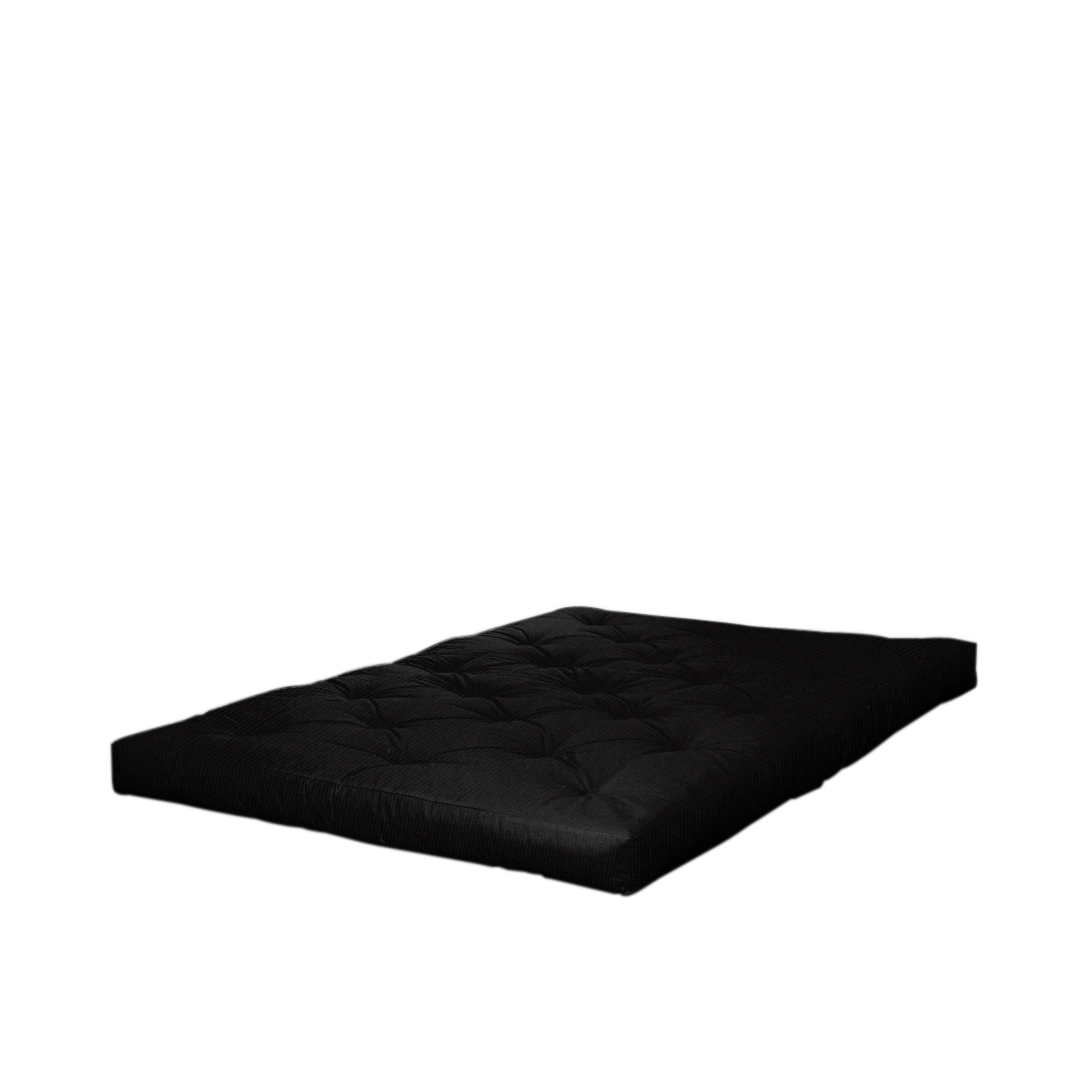 DOUBLE LATEX FUTON NOIR 160 X 200