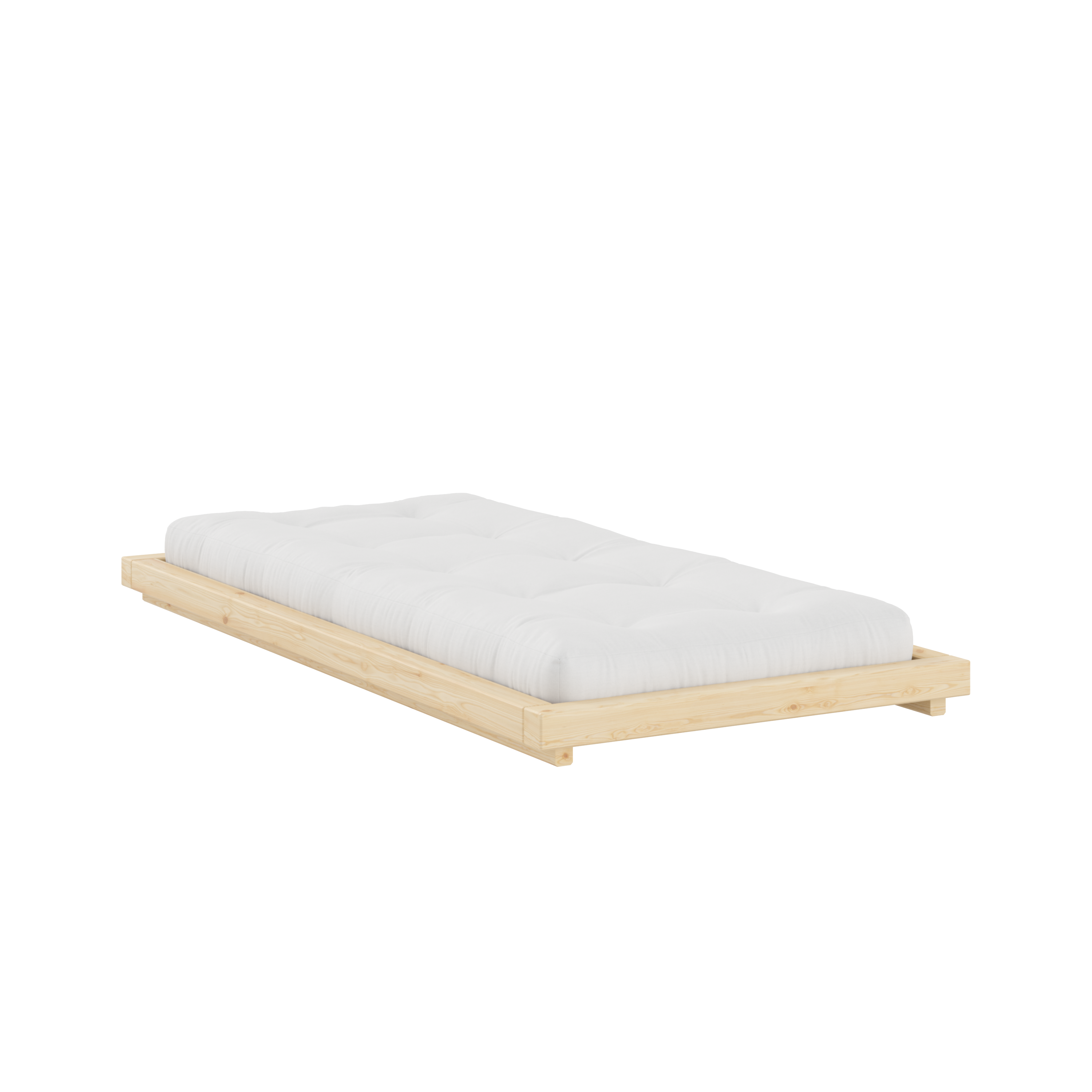 DOCK BED CLEAR LACQUERED 90 X 200