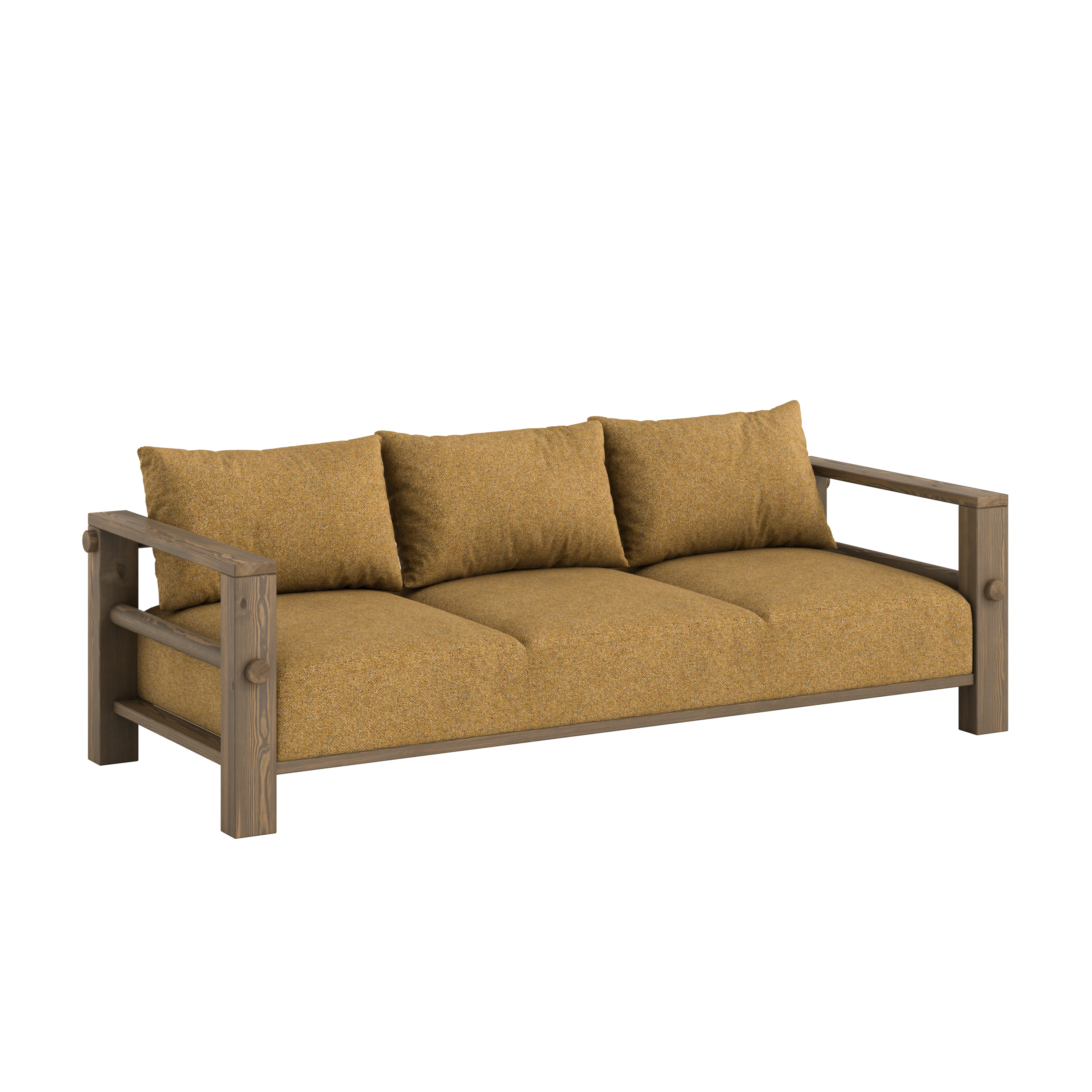 BARE CAROB BROWN W. GOLDEN OCHRE