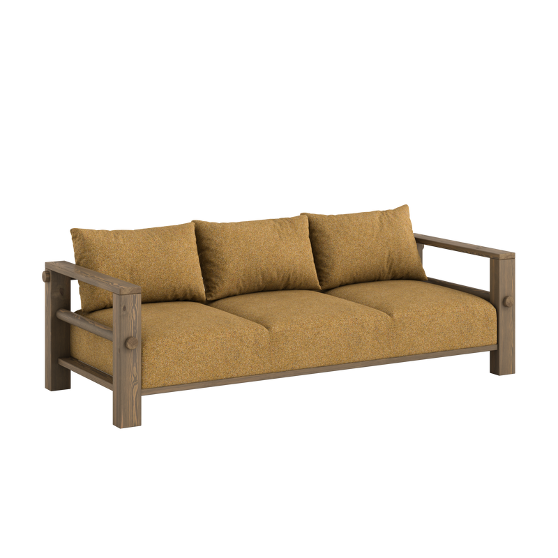 BARE CAROB BROWN W. GOLDEN OCHRE