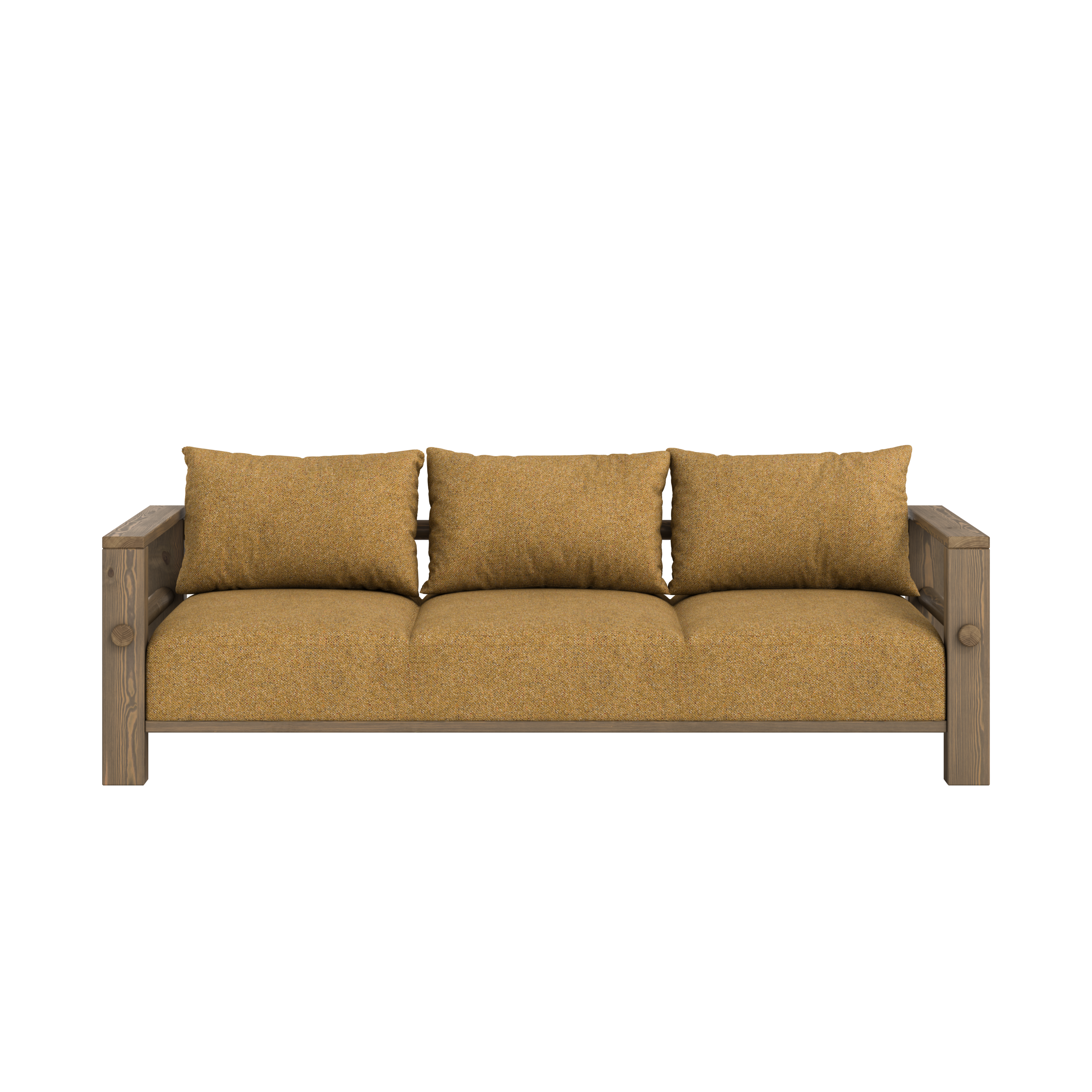 BARE CAROB BROWN W. GOLDEN OCHRE