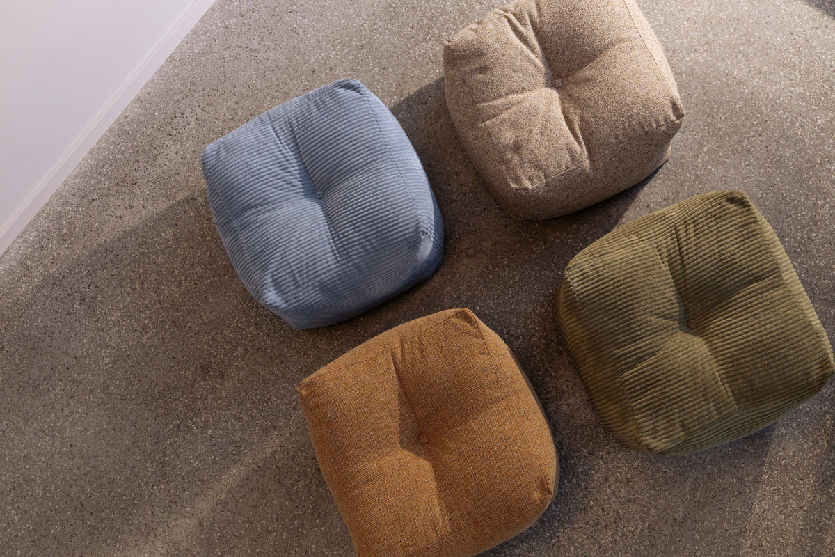 BUDDY POUF GOLDEN OCHRE