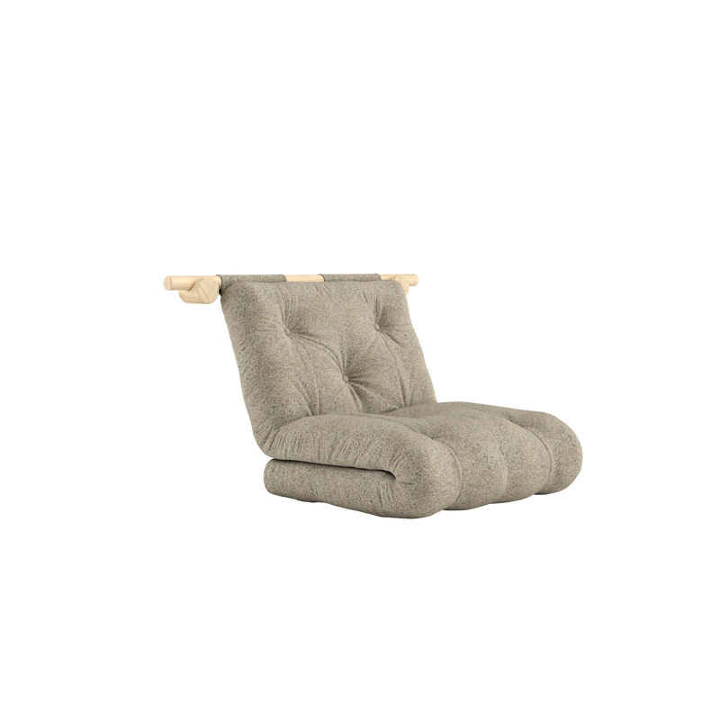 HOOKED RAW 75 X 200 W. BRAVO MATTRESS WARM SAND