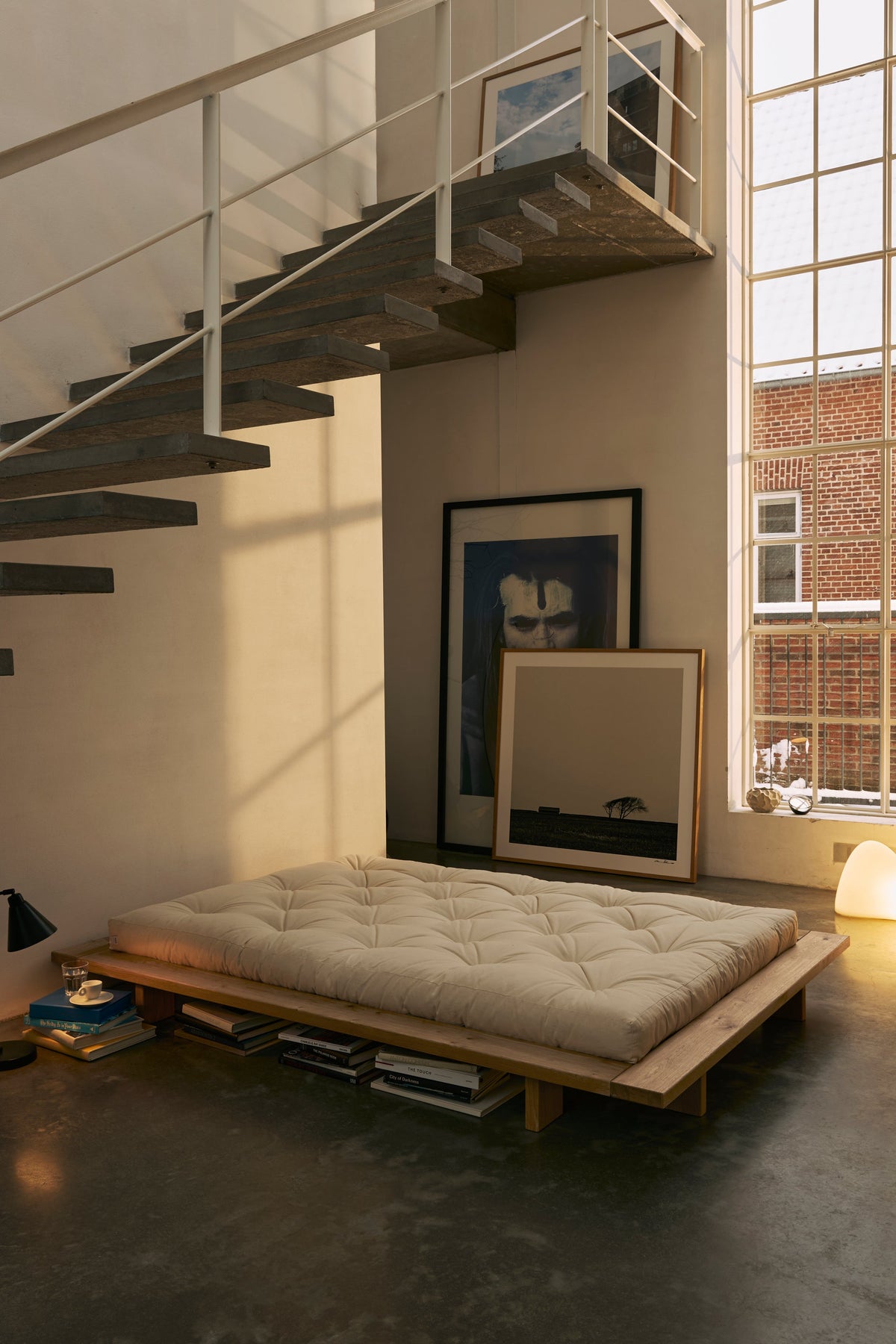 JAPAN BED OAK 180 X 200