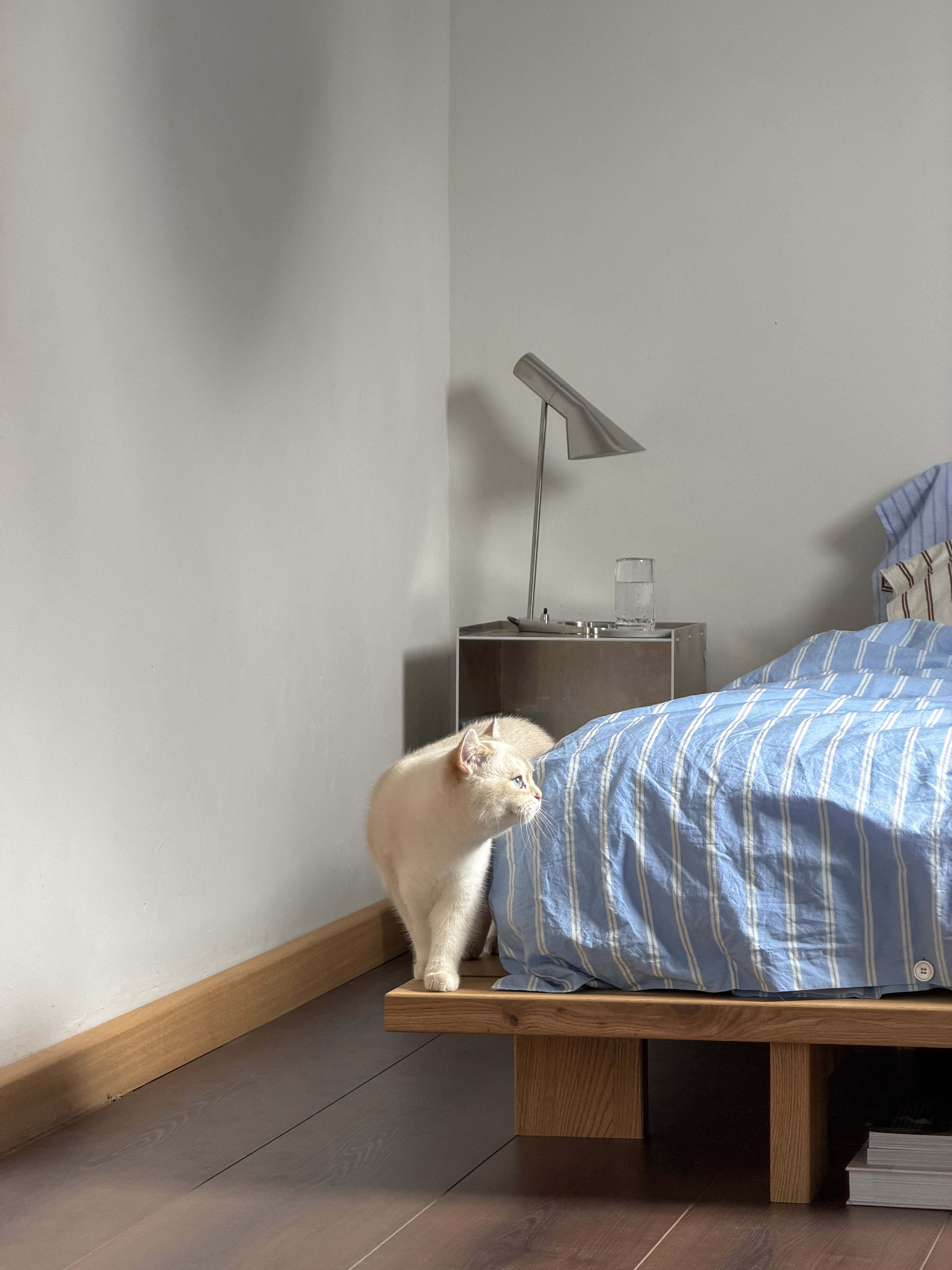 JAPAN BED OAK 180 X 200