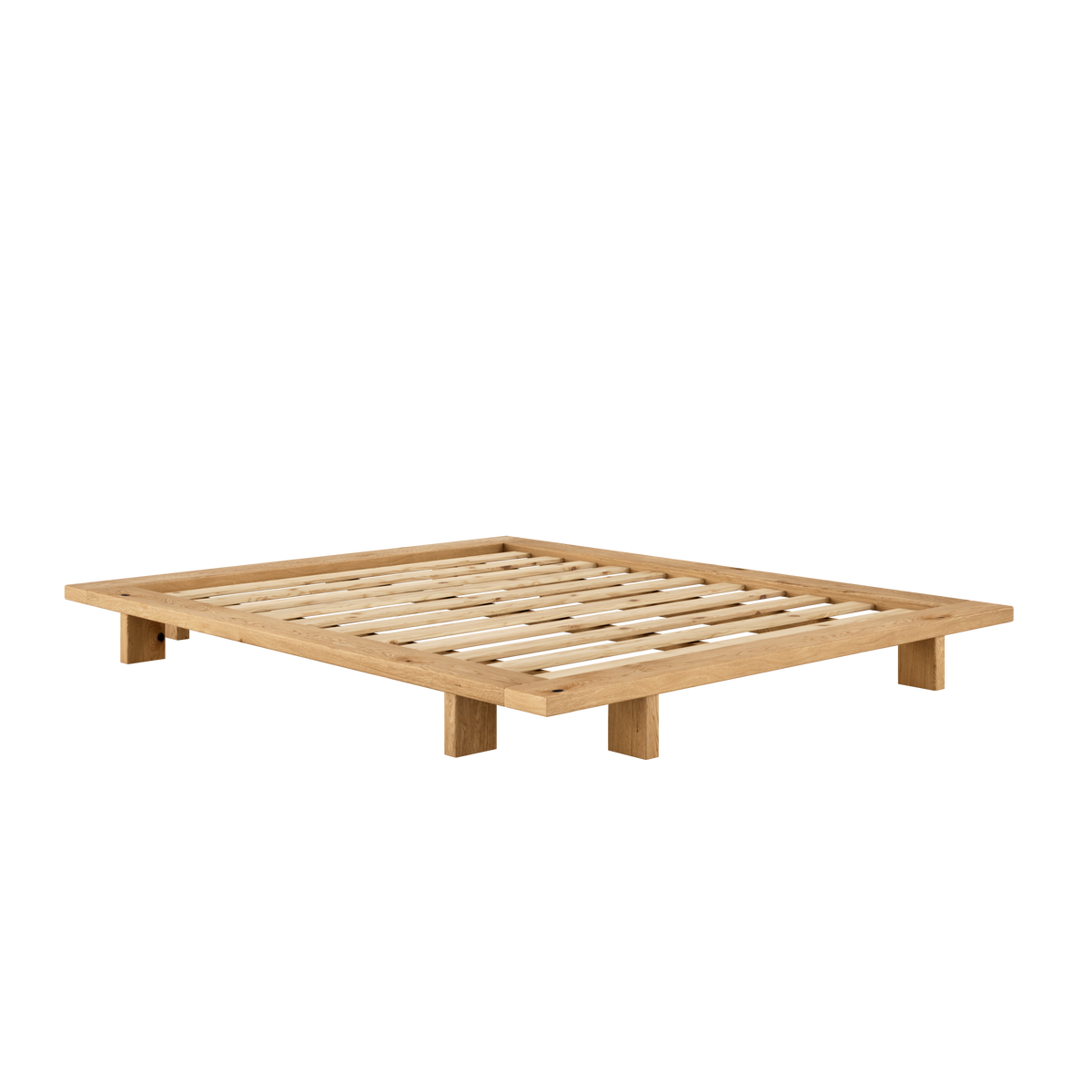 JAPAN BED OAK 160 X 200