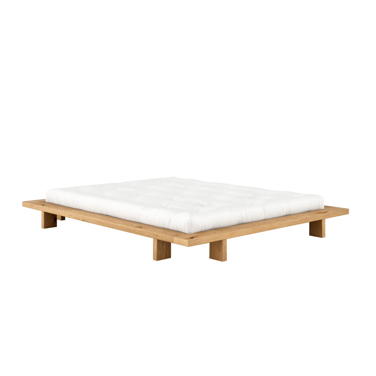 JAPAN BED OAK 160 X 200