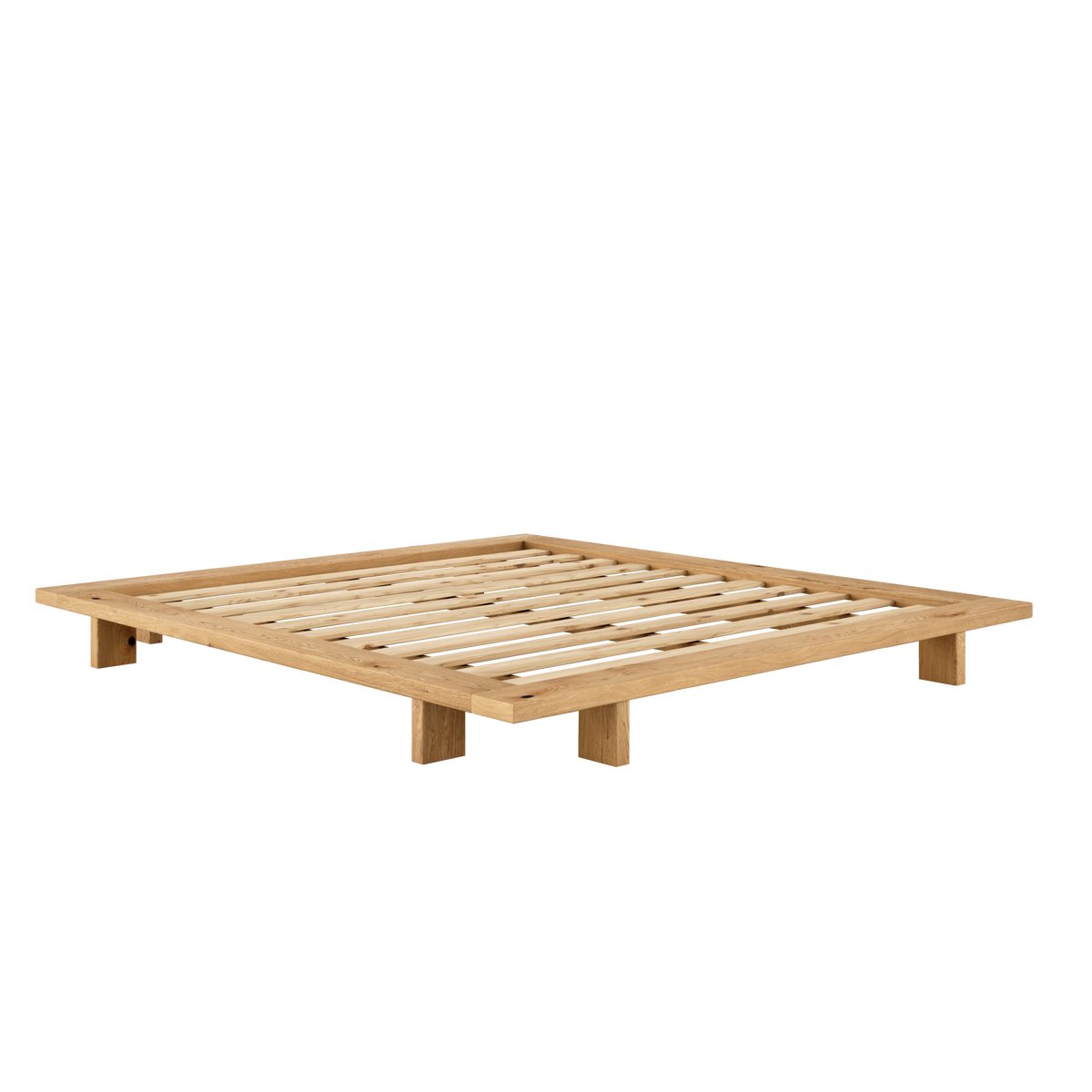 JAPAN BED OAK 180 X 200