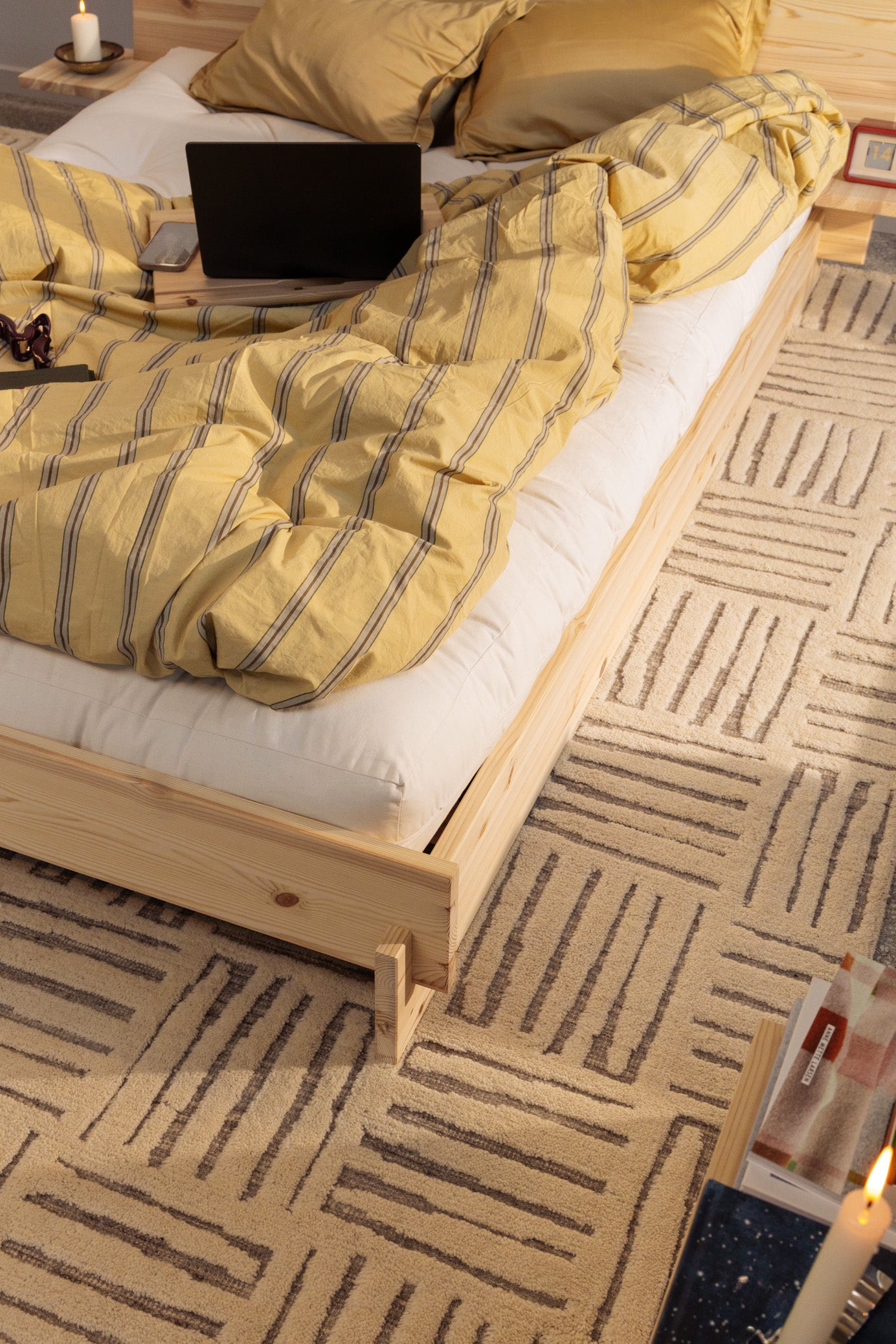 LATCH BED RAW 140 X 200