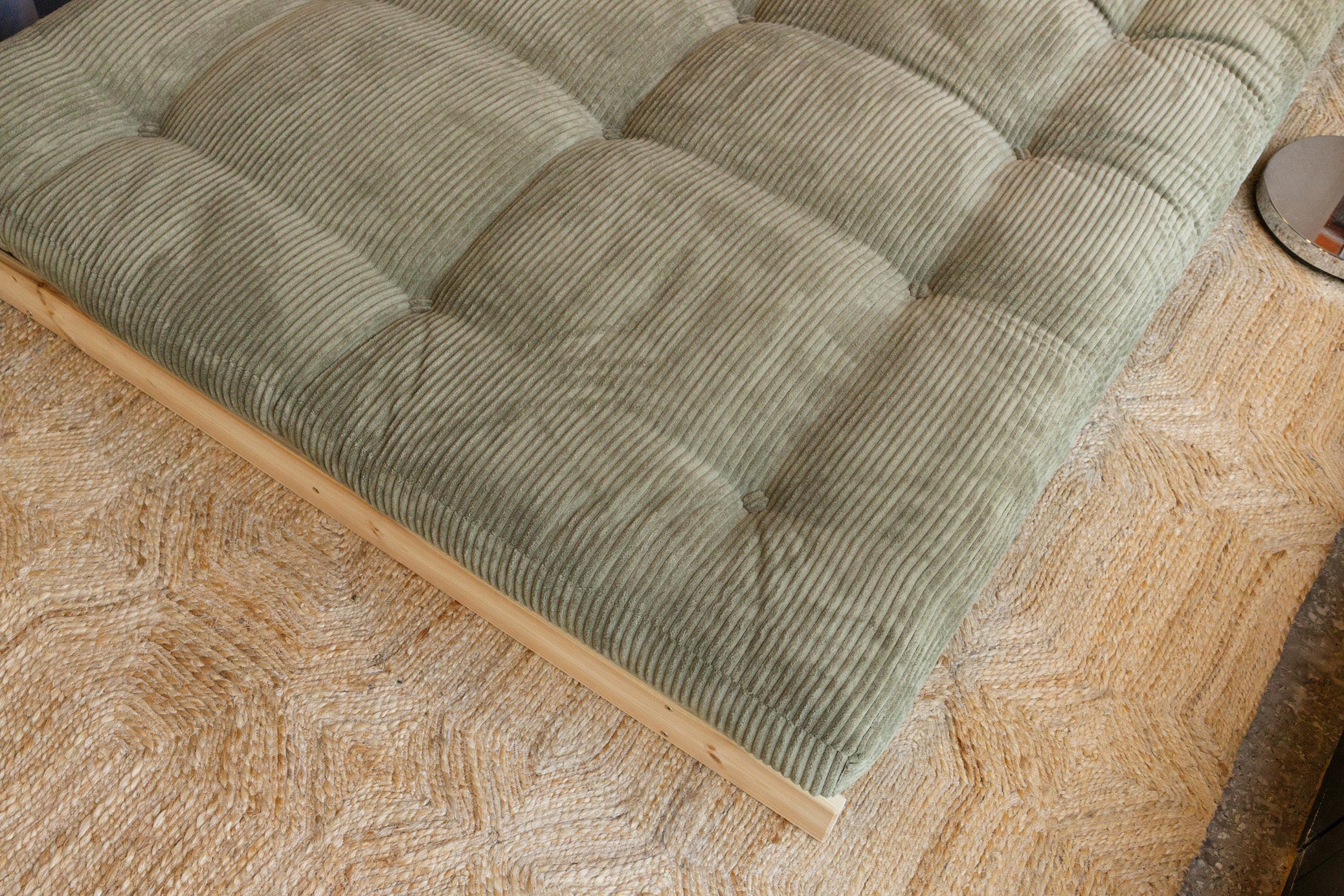 ROOTS RAW 140 X 200 W. ROOTS MATTRESS KHAKI GREEN