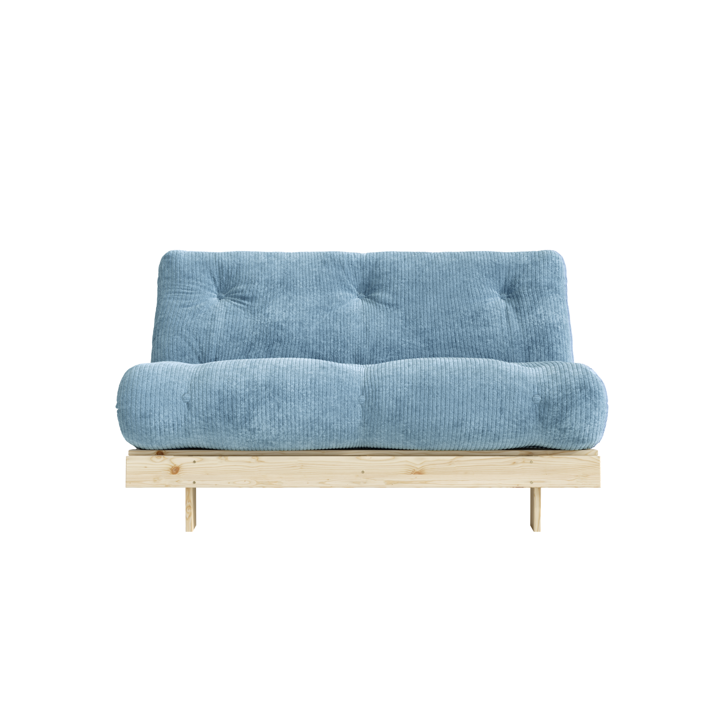 ROOTS RAW 140 X 200 W. ROOTS MATTRESS HAZY BLUE