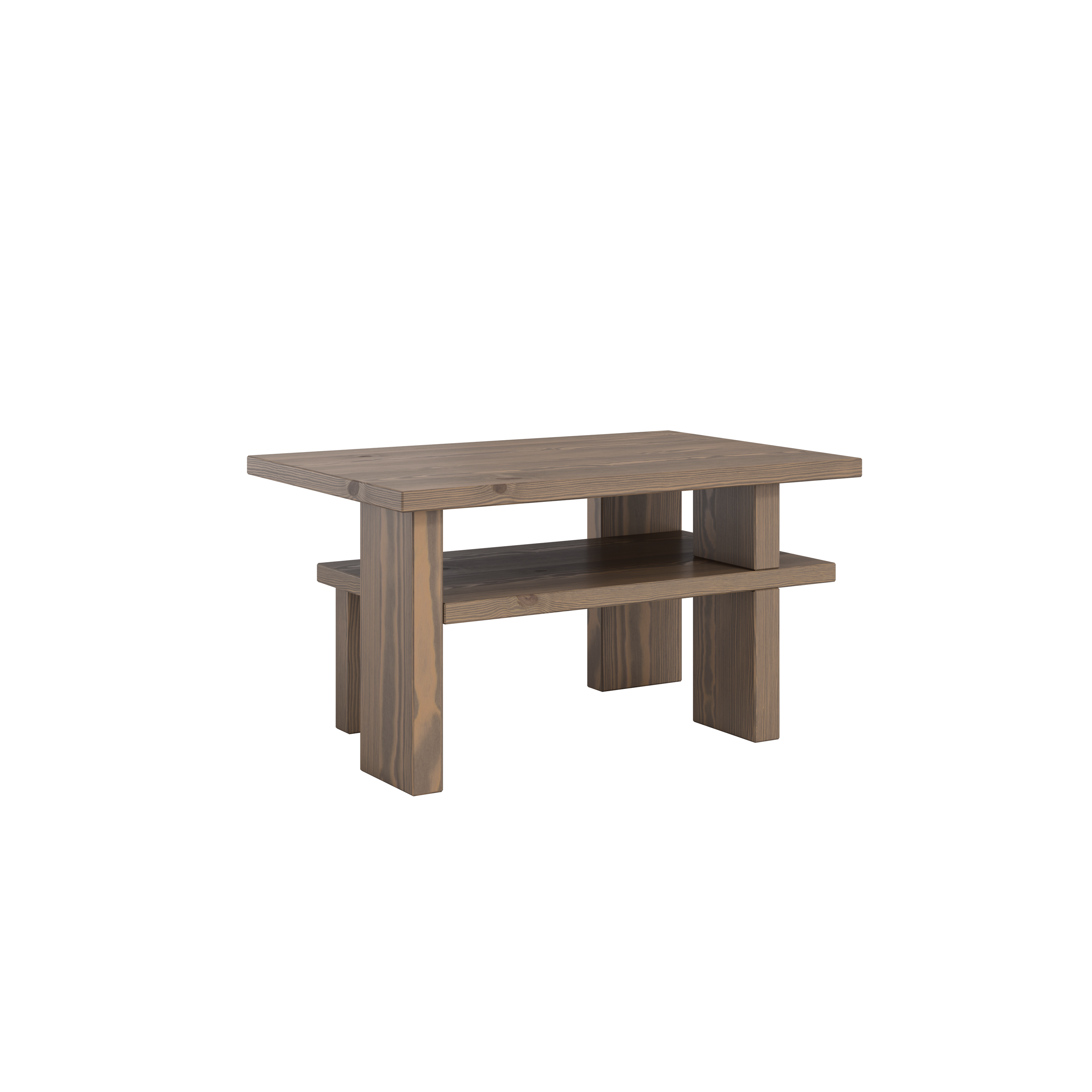 JAPAN COFFEE TABLE CAROB BROWN