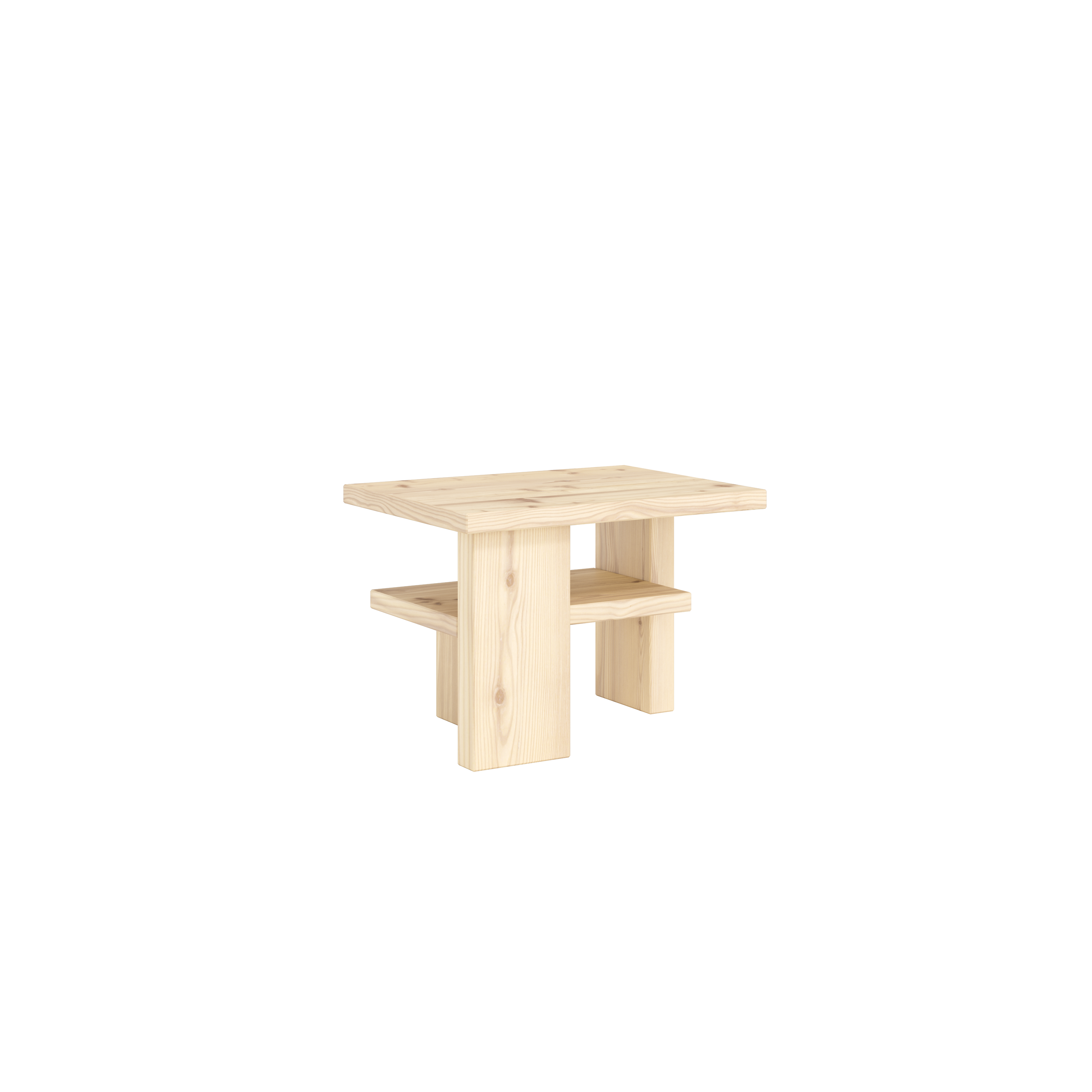TABLE D'APPOINT JAPONAIS BRUT