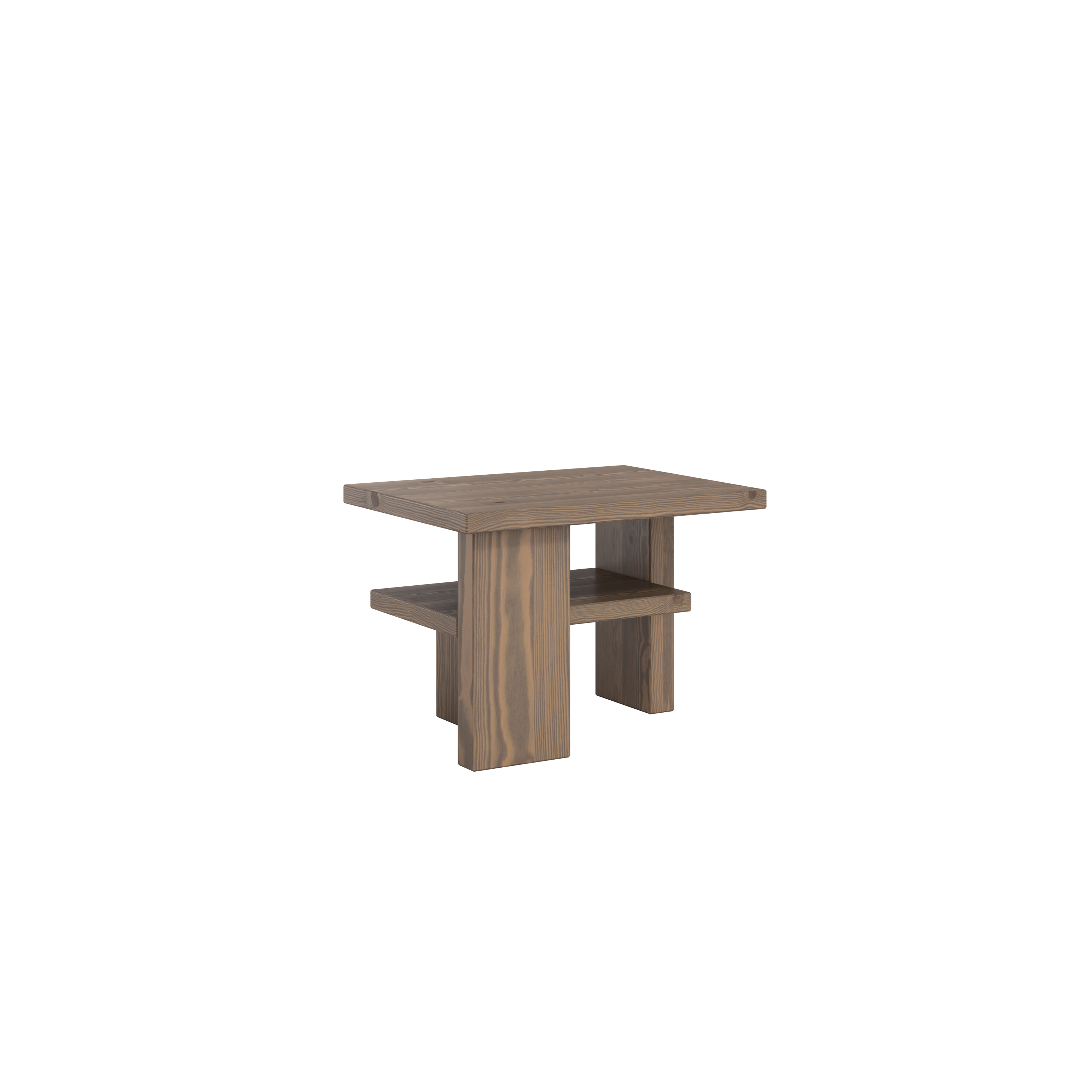 TABLE D'APPOINT JAPON NOYER CAROB