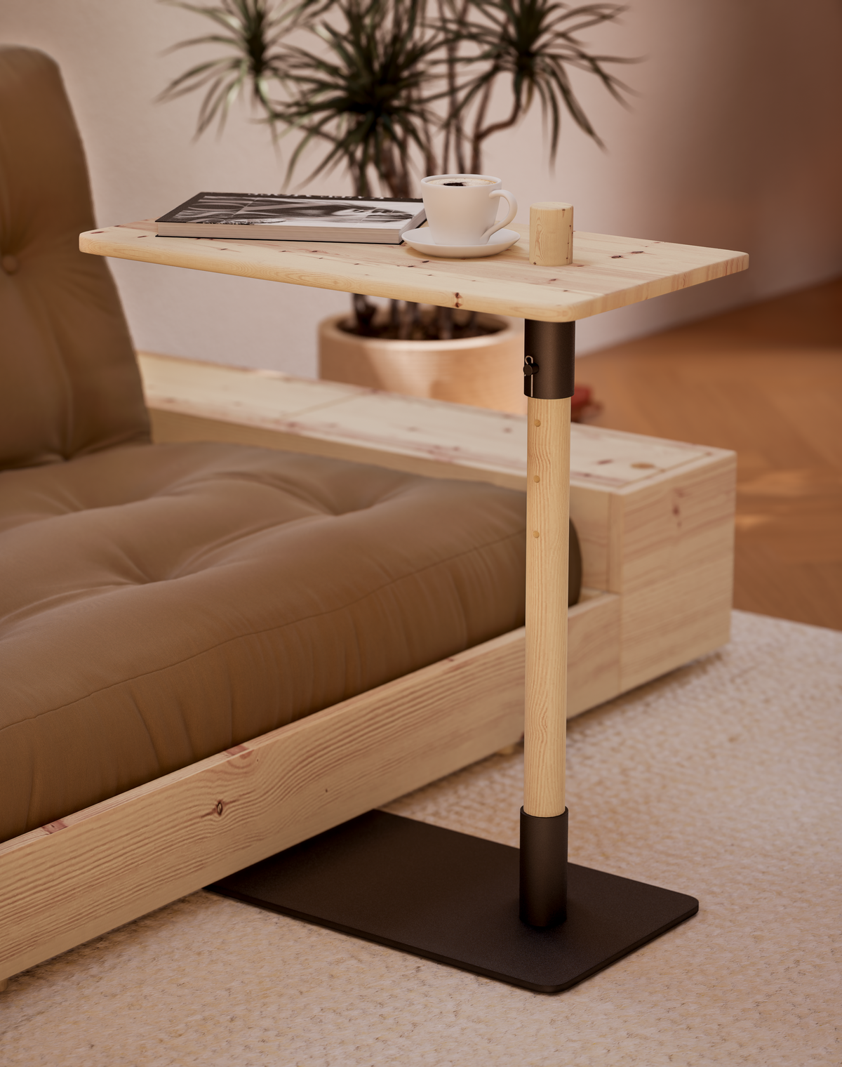 RÉGLER TABLE CLAIR VERNIS