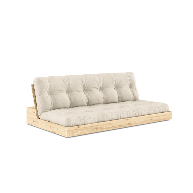 BASE CLAIRE VERNIE AVEC LINGE DE MATELAS MÉLANGÉ 5 COUCHES MATTE