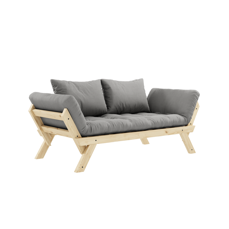 BEBOP VERNIS CLAIR AVEC MATELAS MIXTE 4 COUCHES GRIS