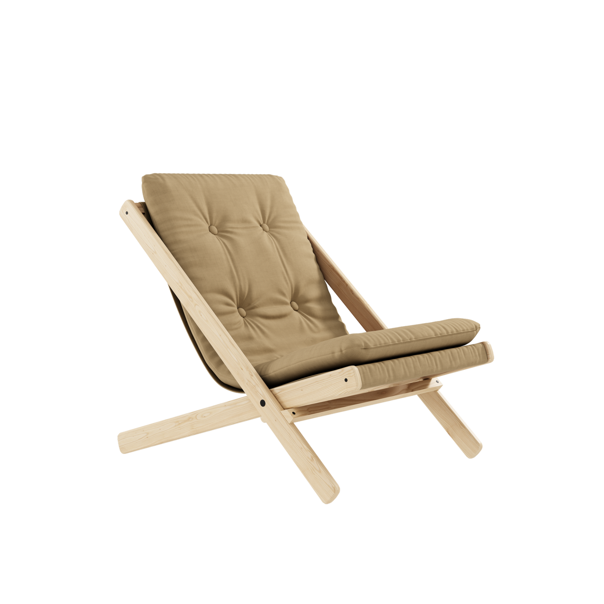 BOOGIE RAW HÊTRE AVEC MATELAS BOOGIE BLÉ BEIGE