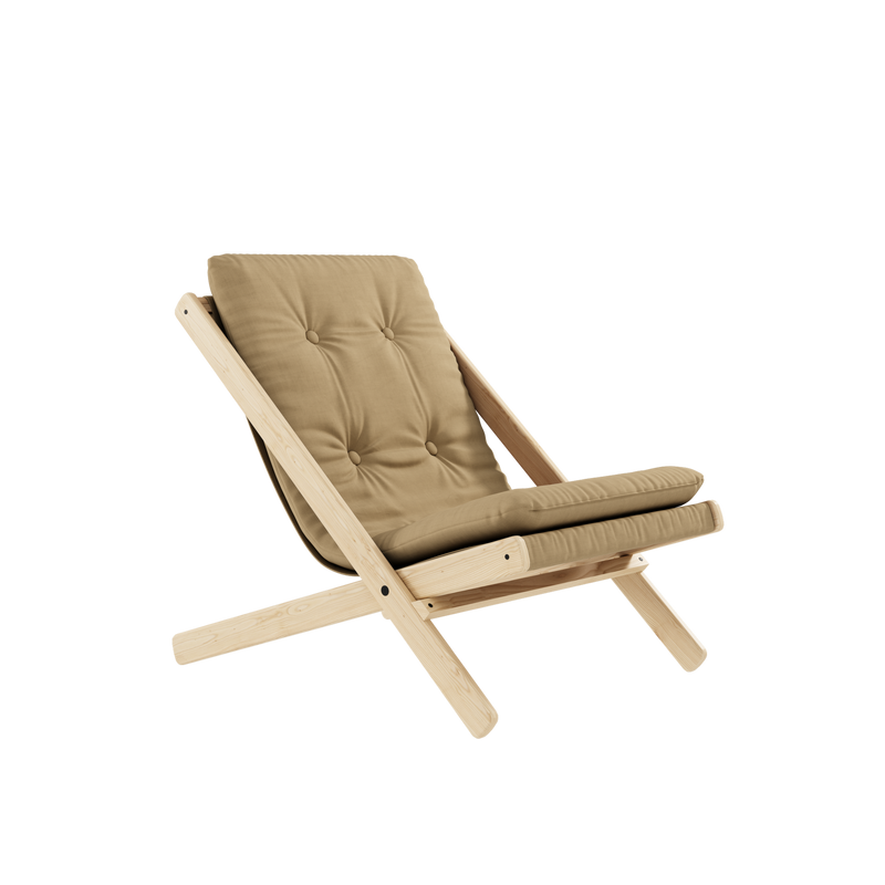 BOOGIE RAW HÊTRE AVEC MATELAS BOOGIE BLÉ BEIGE