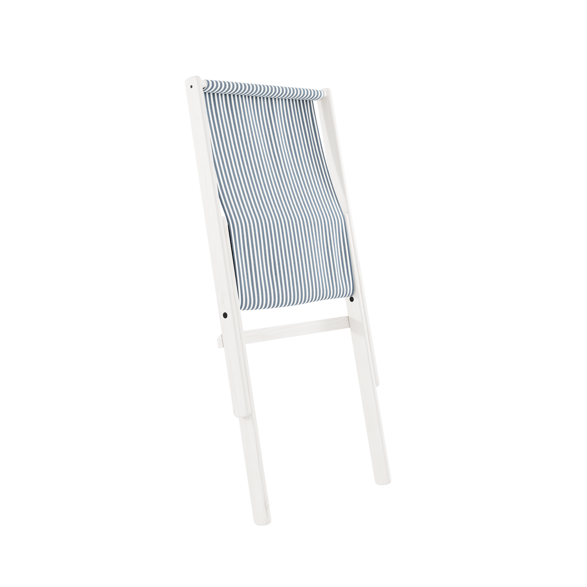 BOOGIE BLANC LAQUÉ HÊTRE AVEC MATELAS BOOGIE PLAGE BLEUE