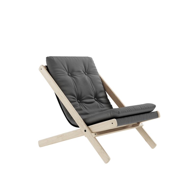 BOOGIE OIL BEECH OUT™ W. BOOGIE MATTRESS GRIS FONCÉ