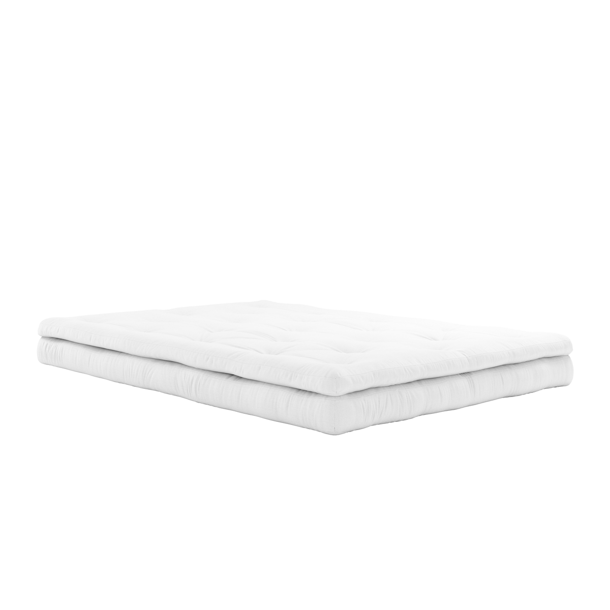 BUCKLE-UP SOFA OUT™ BLANC AVEC 3 CEINTURES EN NYLON NOIR