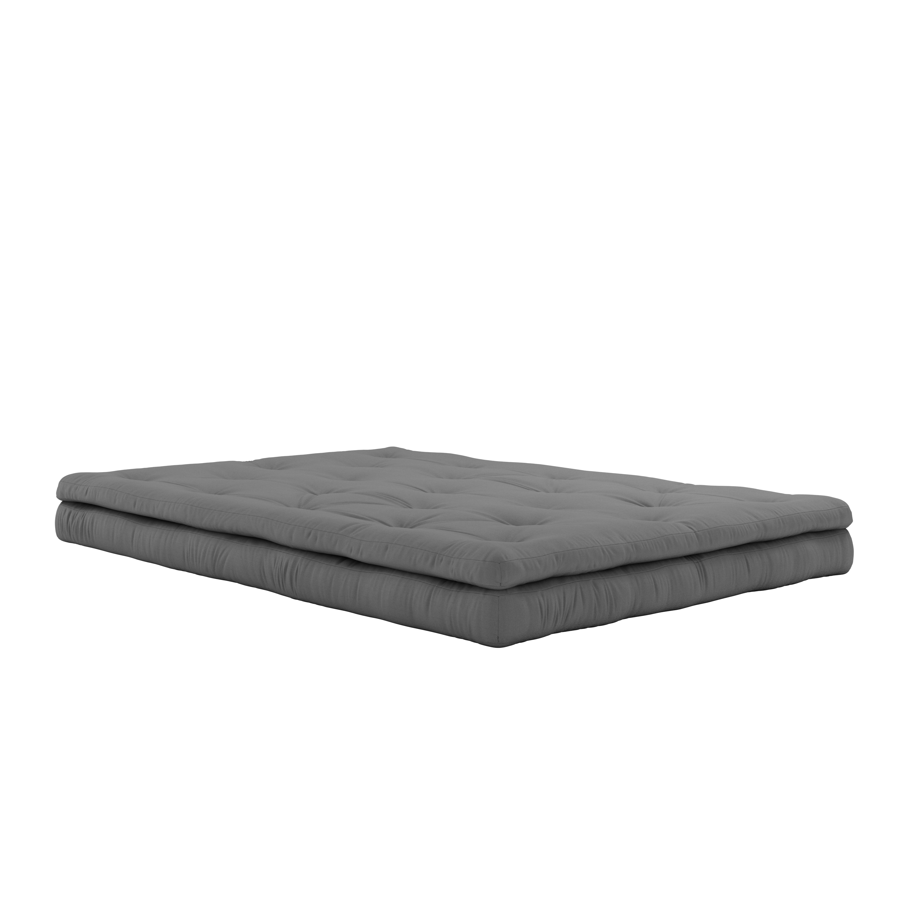 BUCKLE-UP SOFA OUT™ GRIS FONCÉ AVEC 3 CEINTURES EN NYLON NOIR