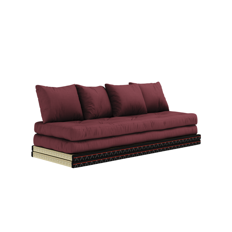 CHICO BORDEAUX W. 2 TATAMI 80 X 200 W. 2 CHICO MATTRESS SET BORDEAUX