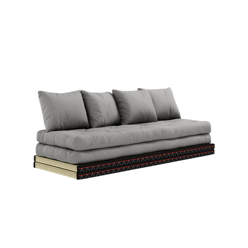 CHICO GREY W. 2 TATAMI 80 X 200 W. 2 CHICO MATTRESS SET GREY