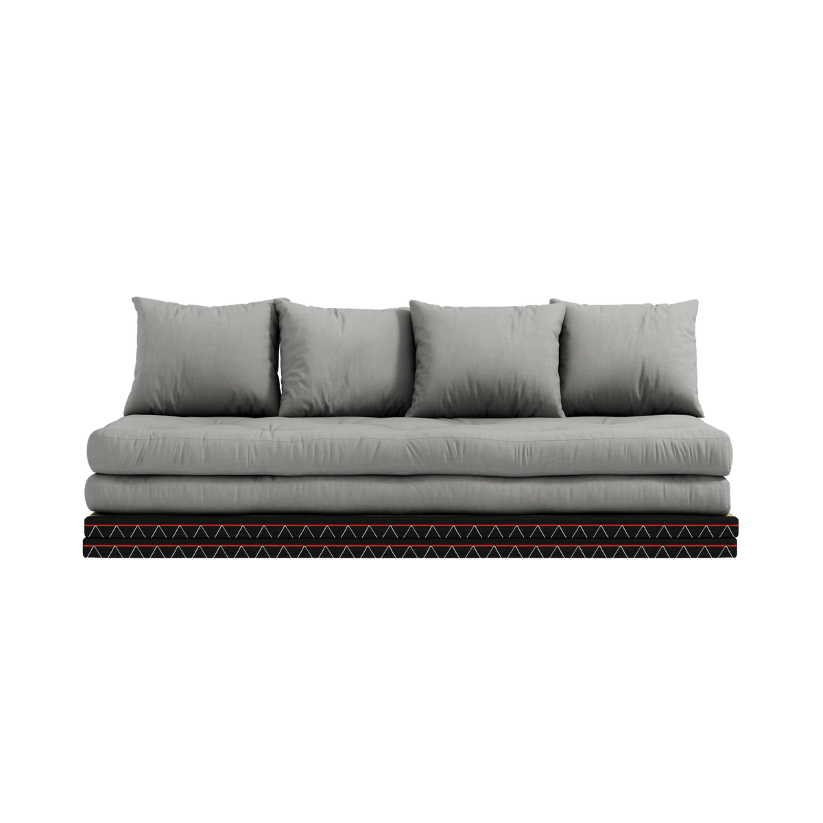 CHICO GREY W. 2 TATAMI 80 X 200 W. 2 CHICO MATTRESS SET GREY