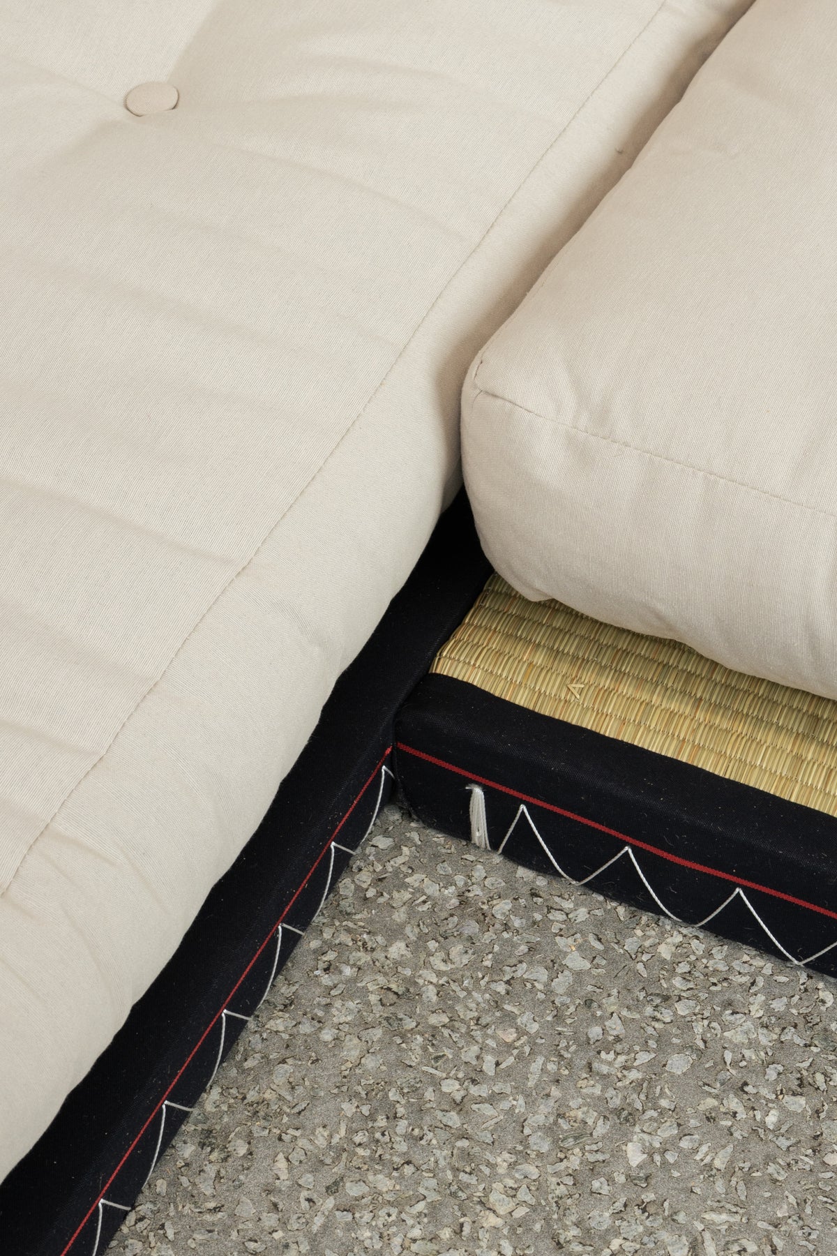 CHICO PETROL BLUE W. 2 TATAMI 80 X 200 W. 2 CHICO MATTRESS SET PETROL BLUE