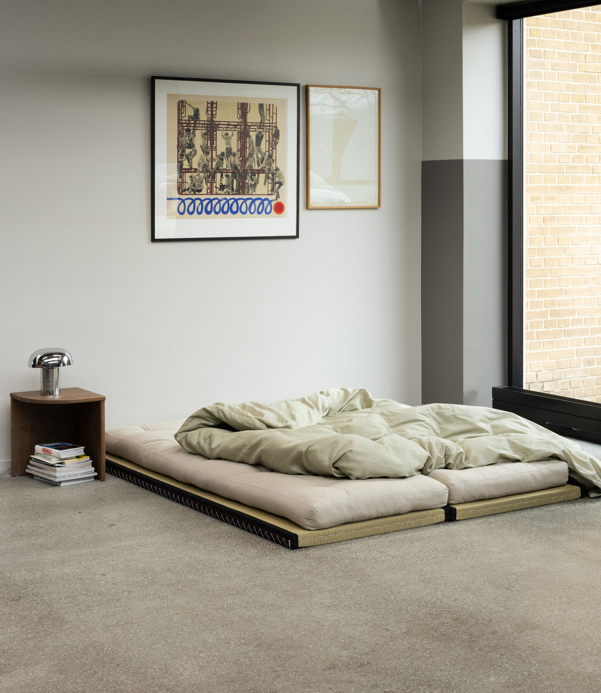 CHICO BEIGE W. 2 TATAMI 80 X 200 W. 2 CHICO MATTRESS SET BEIGE