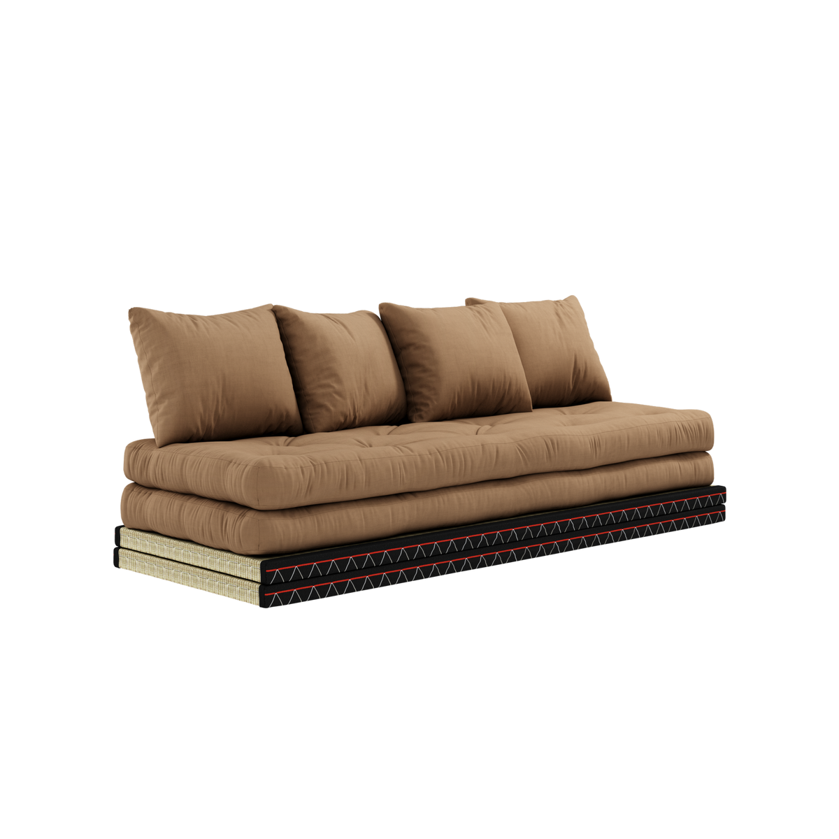 CHICO MOCCA W. 2 TATAMI 80 X 200 W. 2 CHICO MATTRESS SET MOCCA