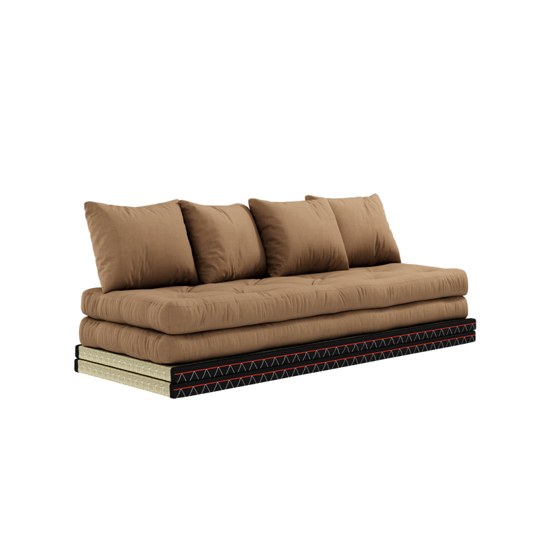 CHICO MOCCA W. 2 TATAMI 80 X 200 W. 2 CHICO MATTRESS SET MOCCA