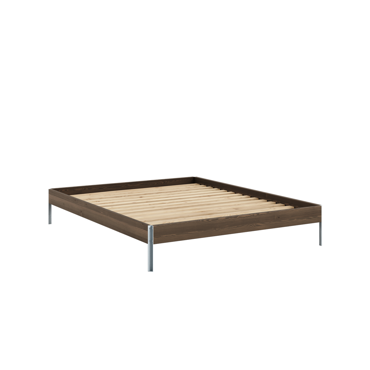 CORE BED CAROB BROWN 160 X 200