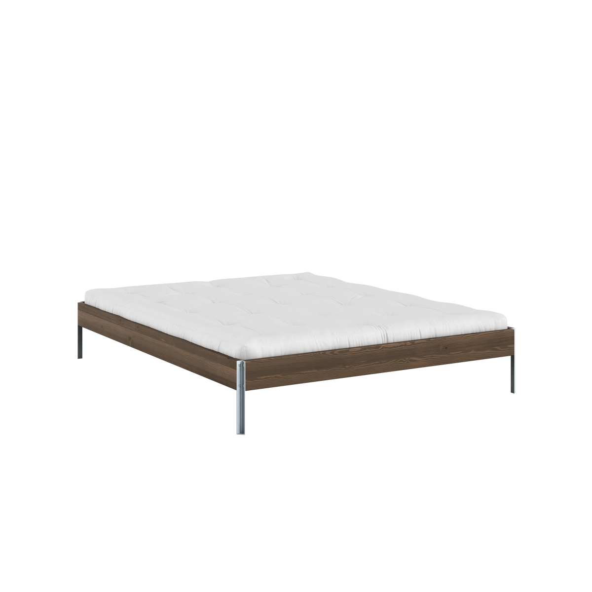 CORE BED CAROB BROWN 160 X 200