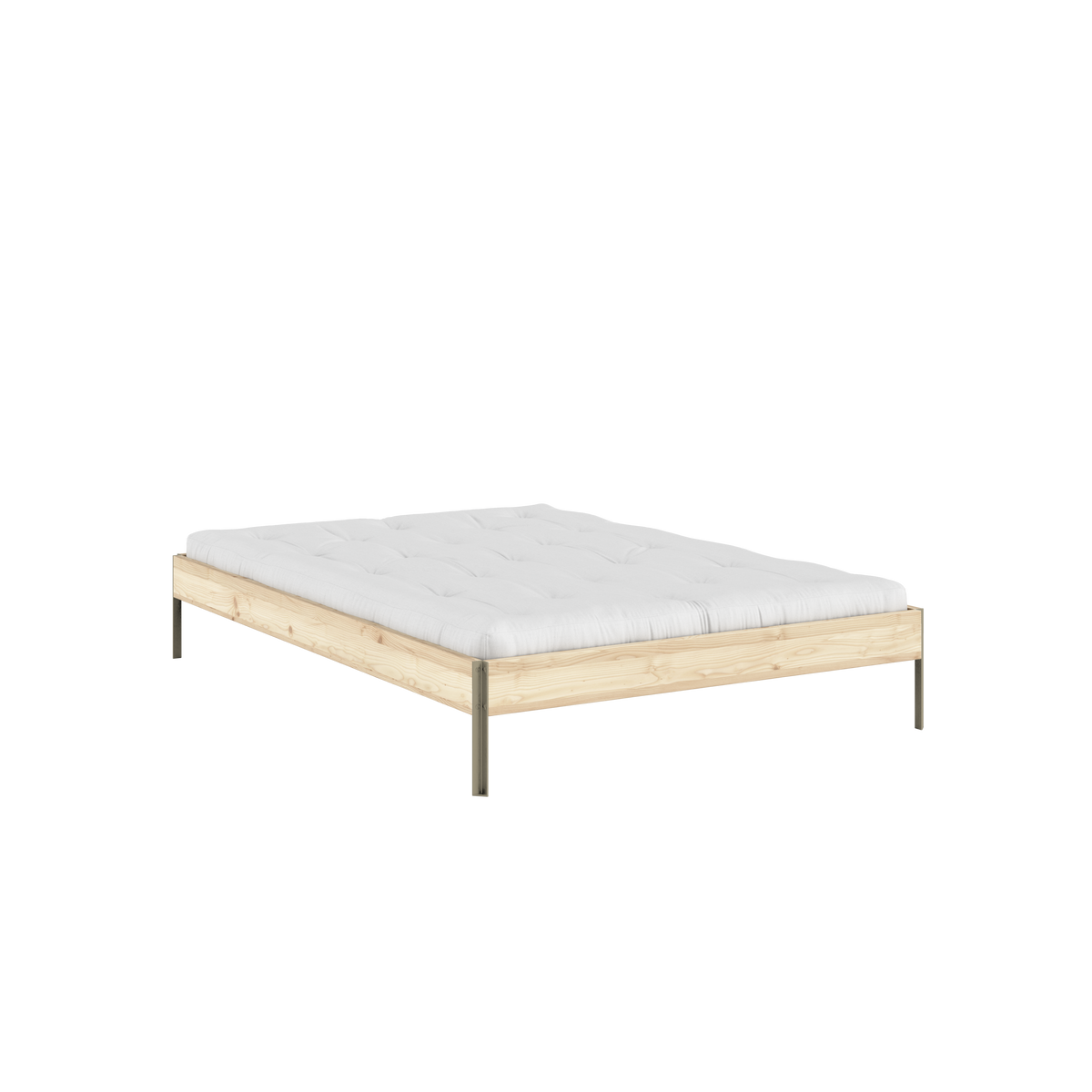 CORE BED RAW SAGE GREEN 140X200