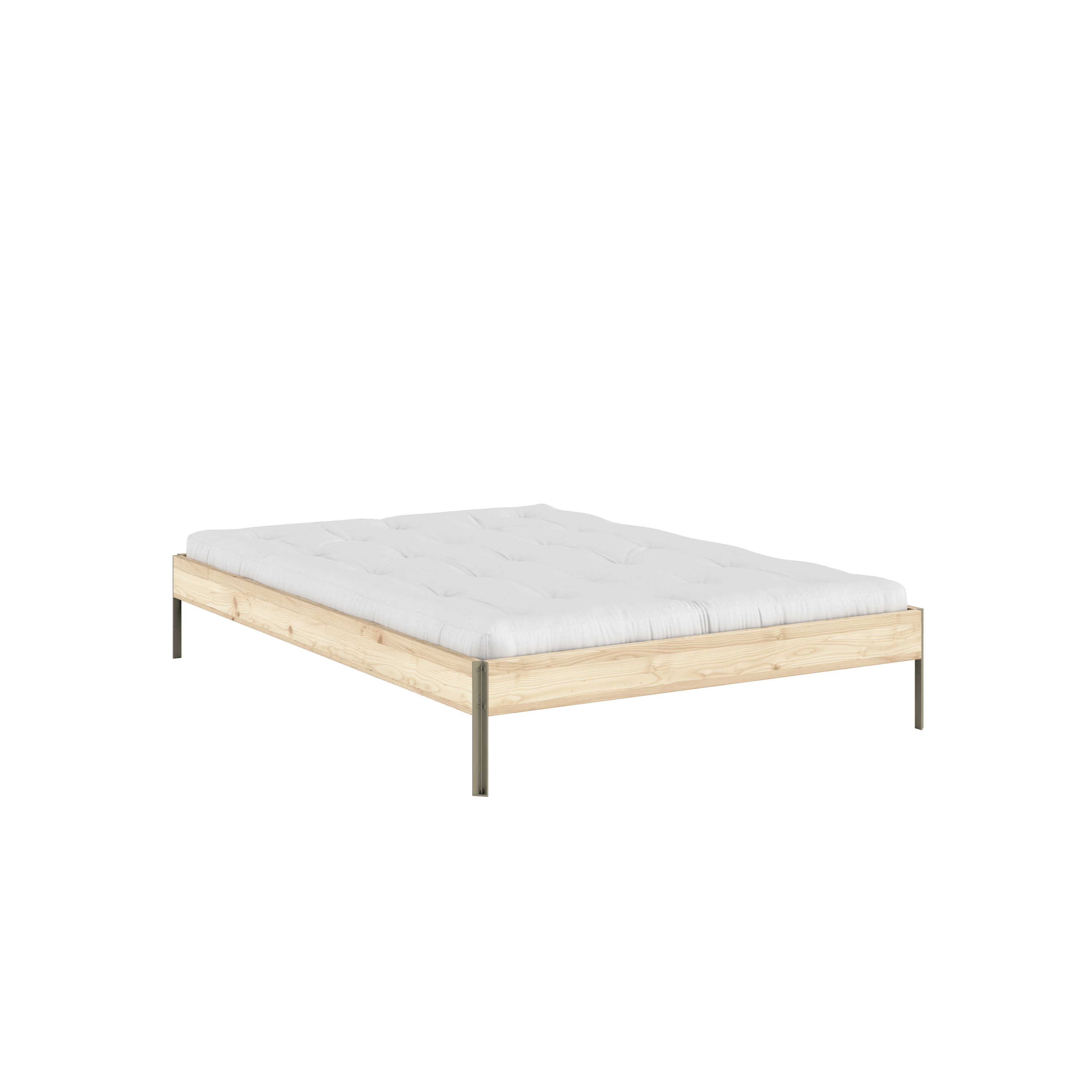CORE BED RAW SAGE GREEN 140X200