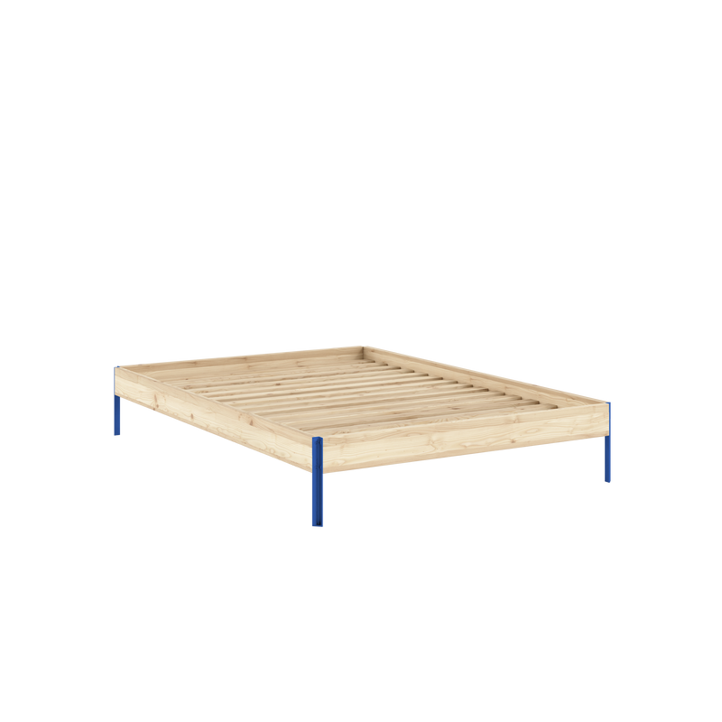 CORE BED RAW VIVID BLUE 140X200