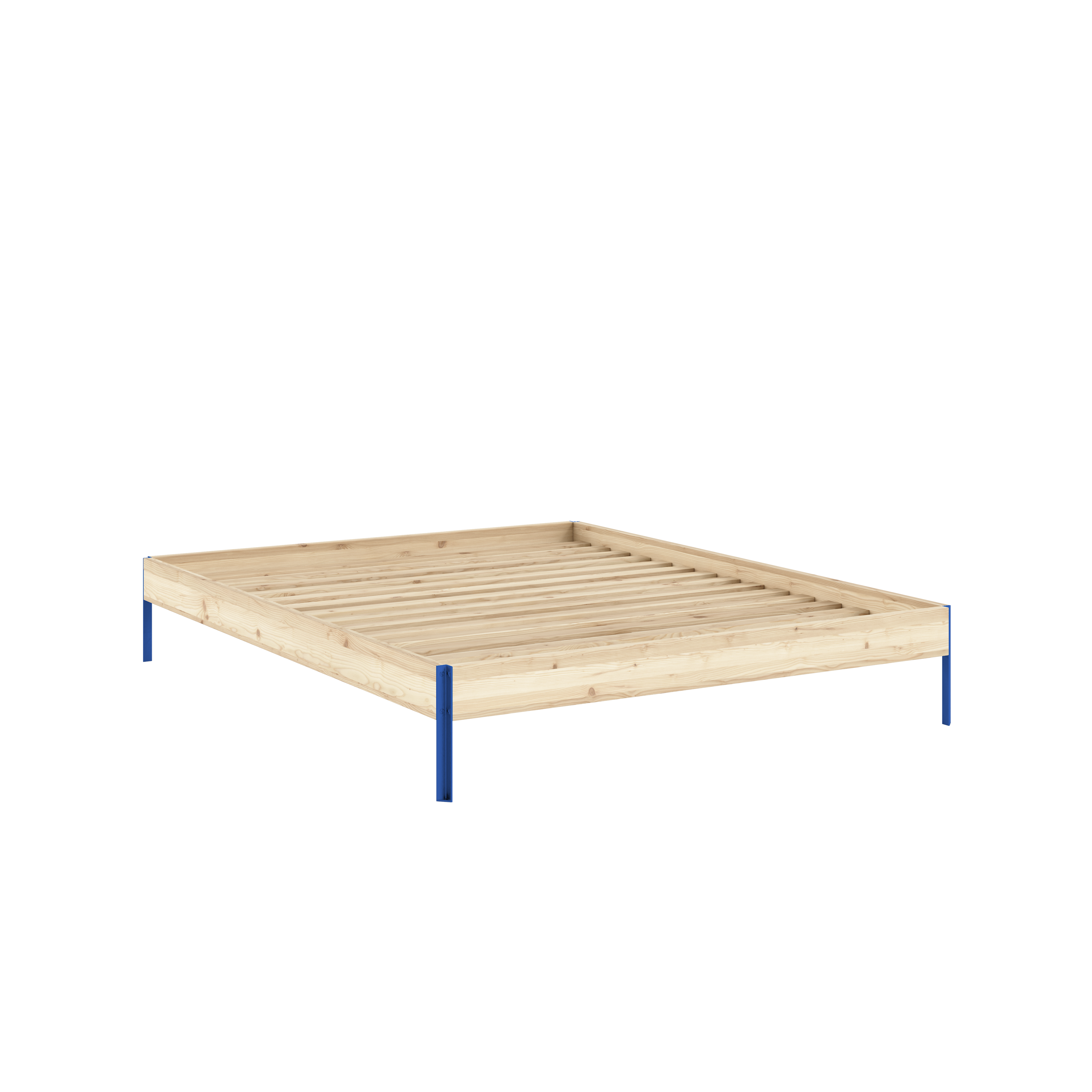 CORE BED RAW VIVID BLUE 160X200