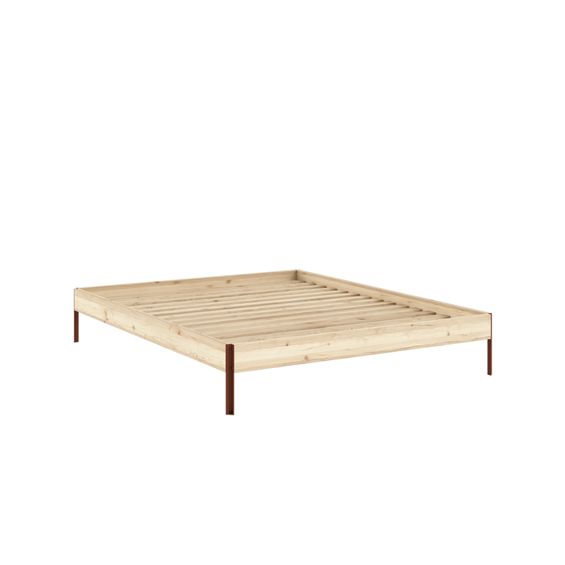CORE BED RAW TERRA RED 160X200