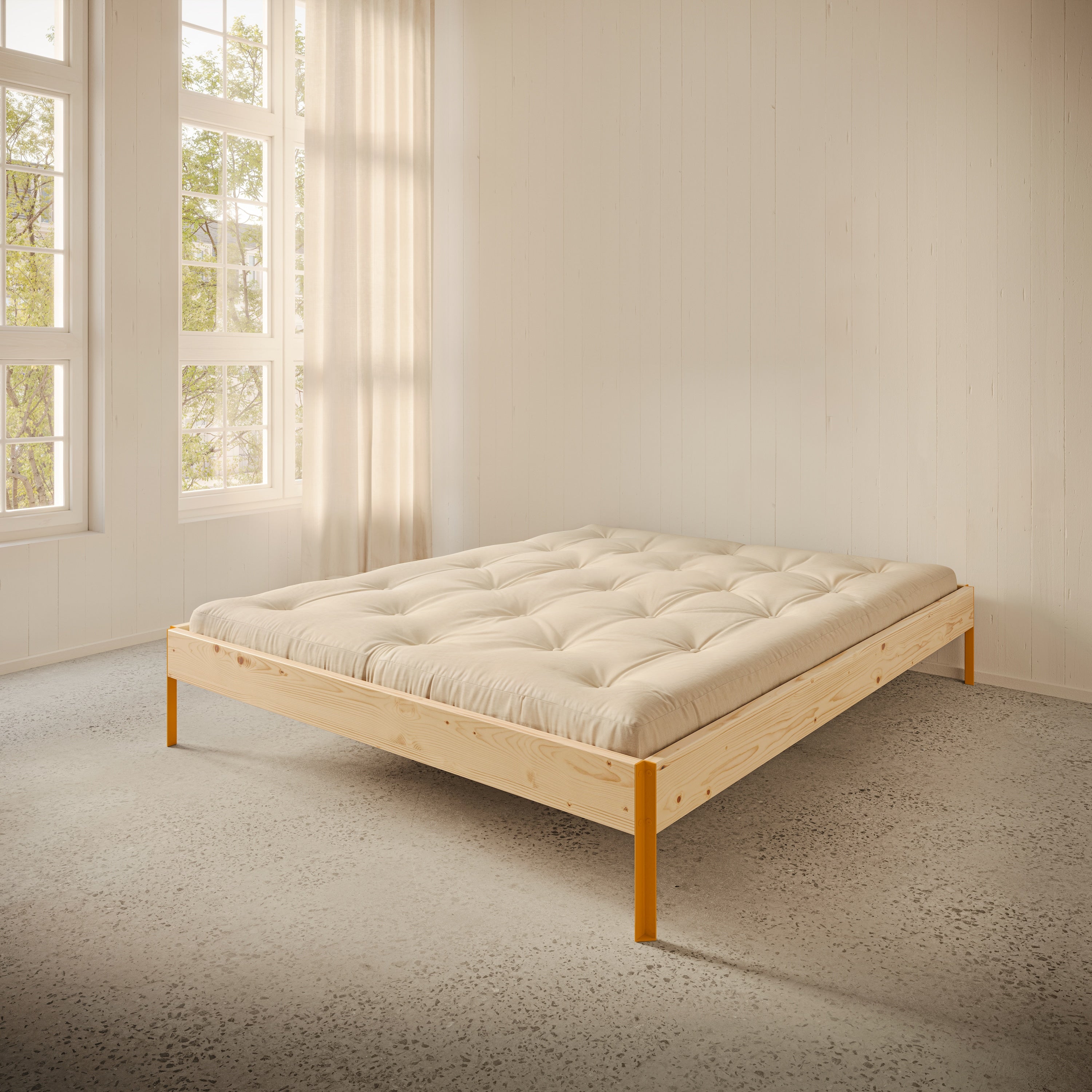 CORE BED RAW SOLAR ORANGE 180X200