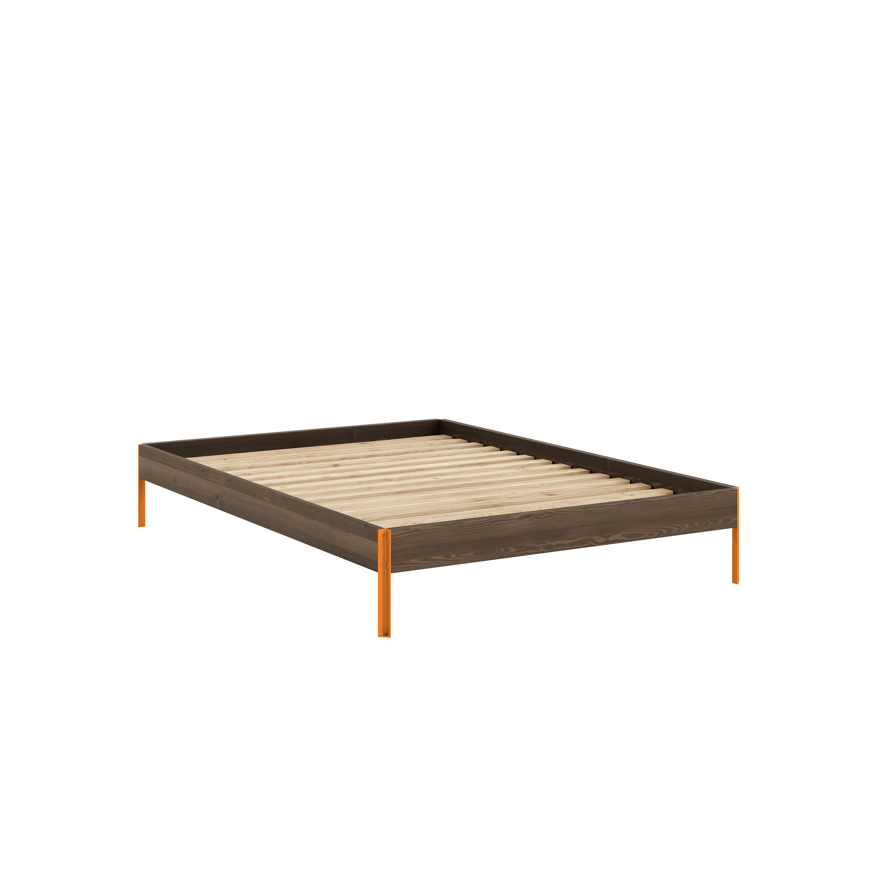 CORE LIT BOISSEAU MARRON CAROB ORANGE SOLAIRE 140X200